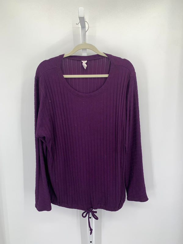 Livi Size 18/20 W Womens Long Slv Sweater