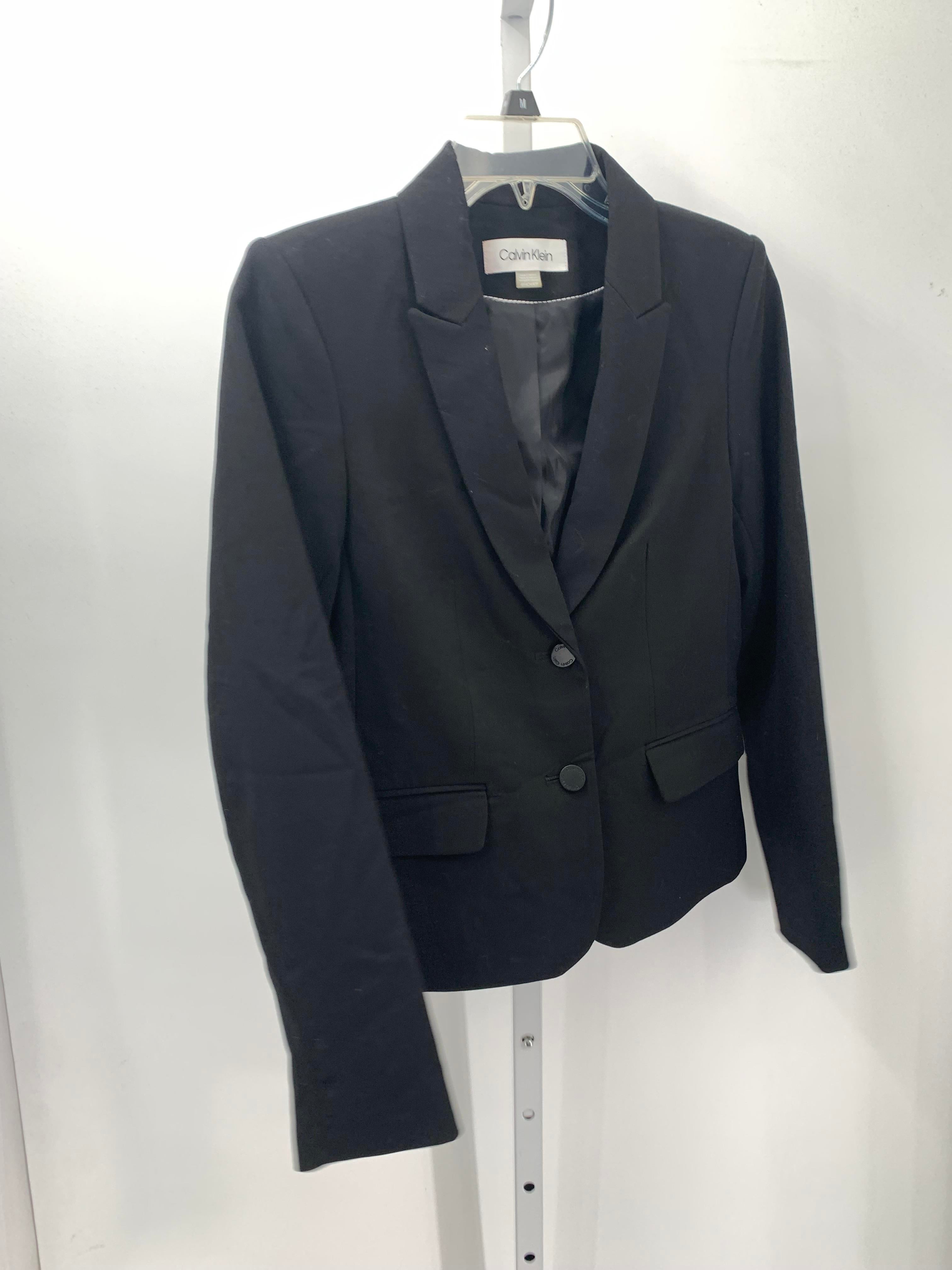 Calvin Klein Size 4 Petite Petite Blazer