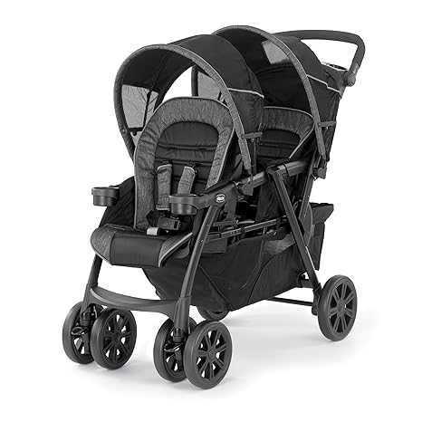 Chicco Cortina Double Stroller, NO CUP HOLDERS