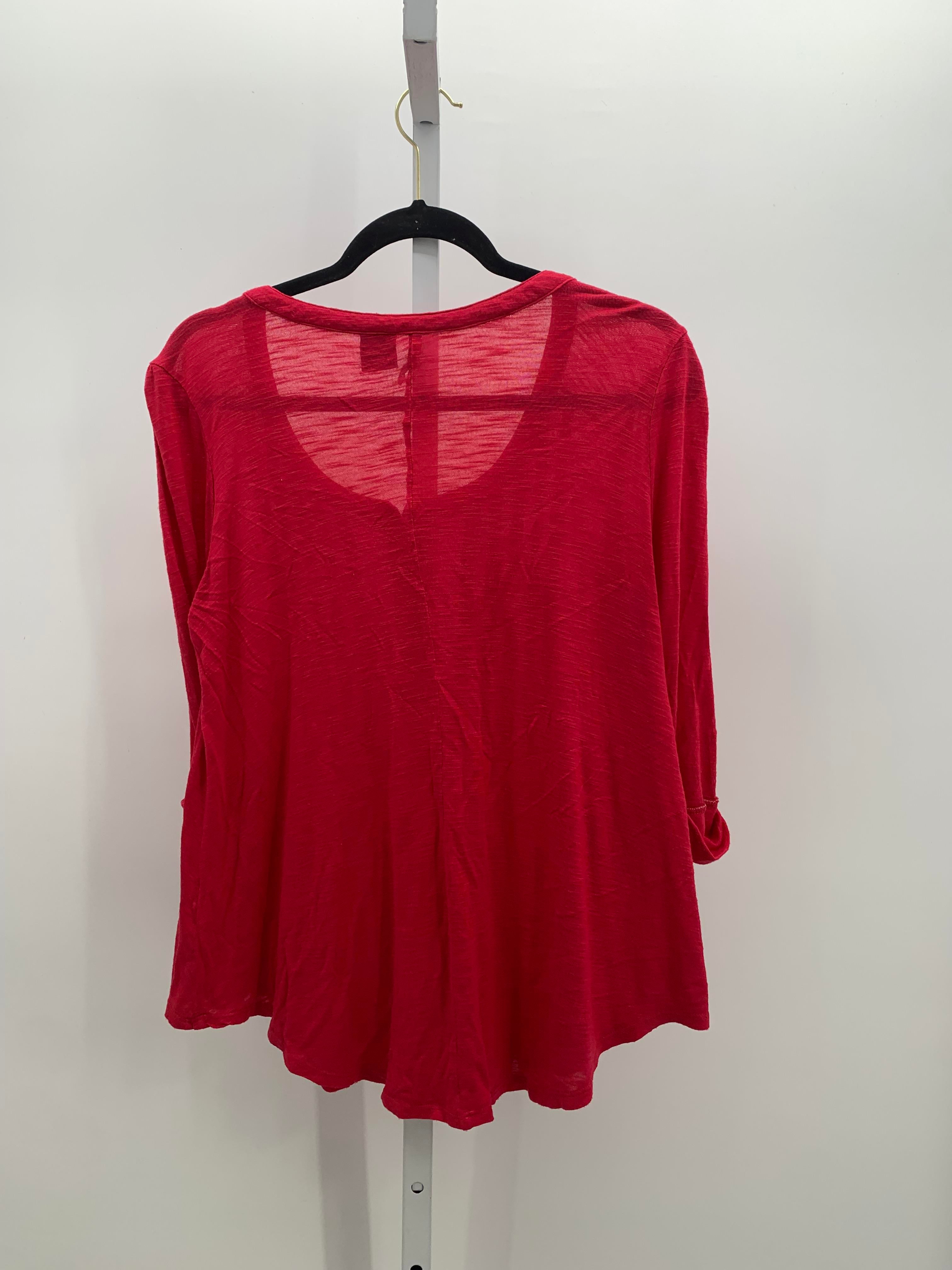New Direction Size Small Misses 3/4 Sleeve Shirt