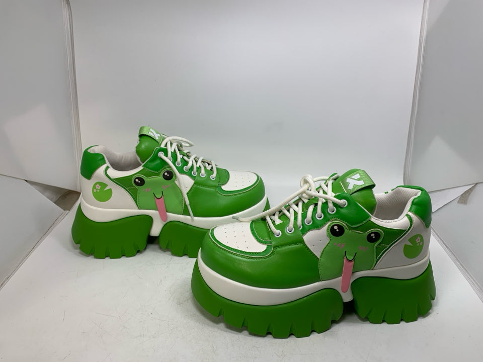 Koi Frog Platform Shoes- New