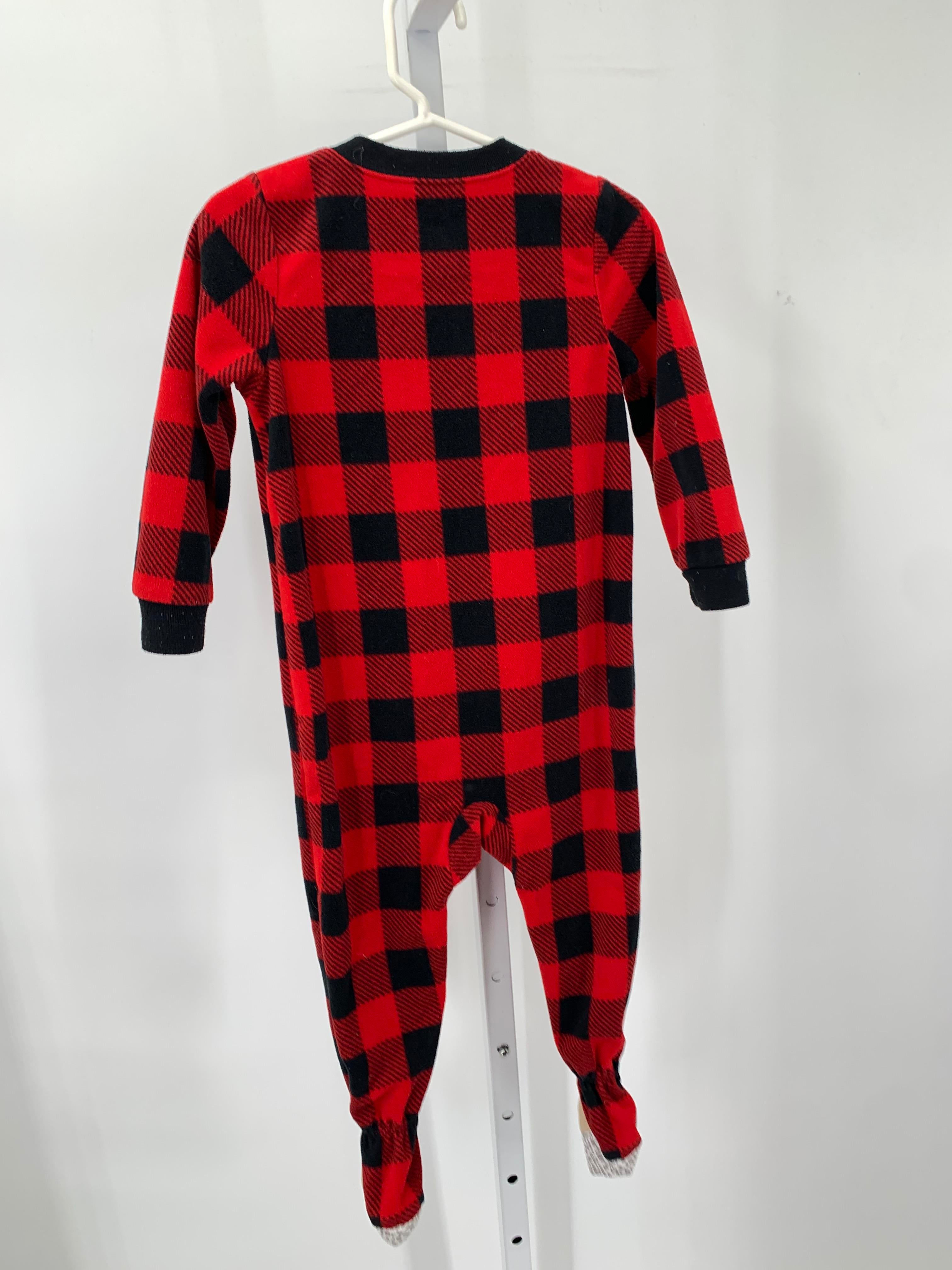 BLACK PLAID FLEECE ZIP