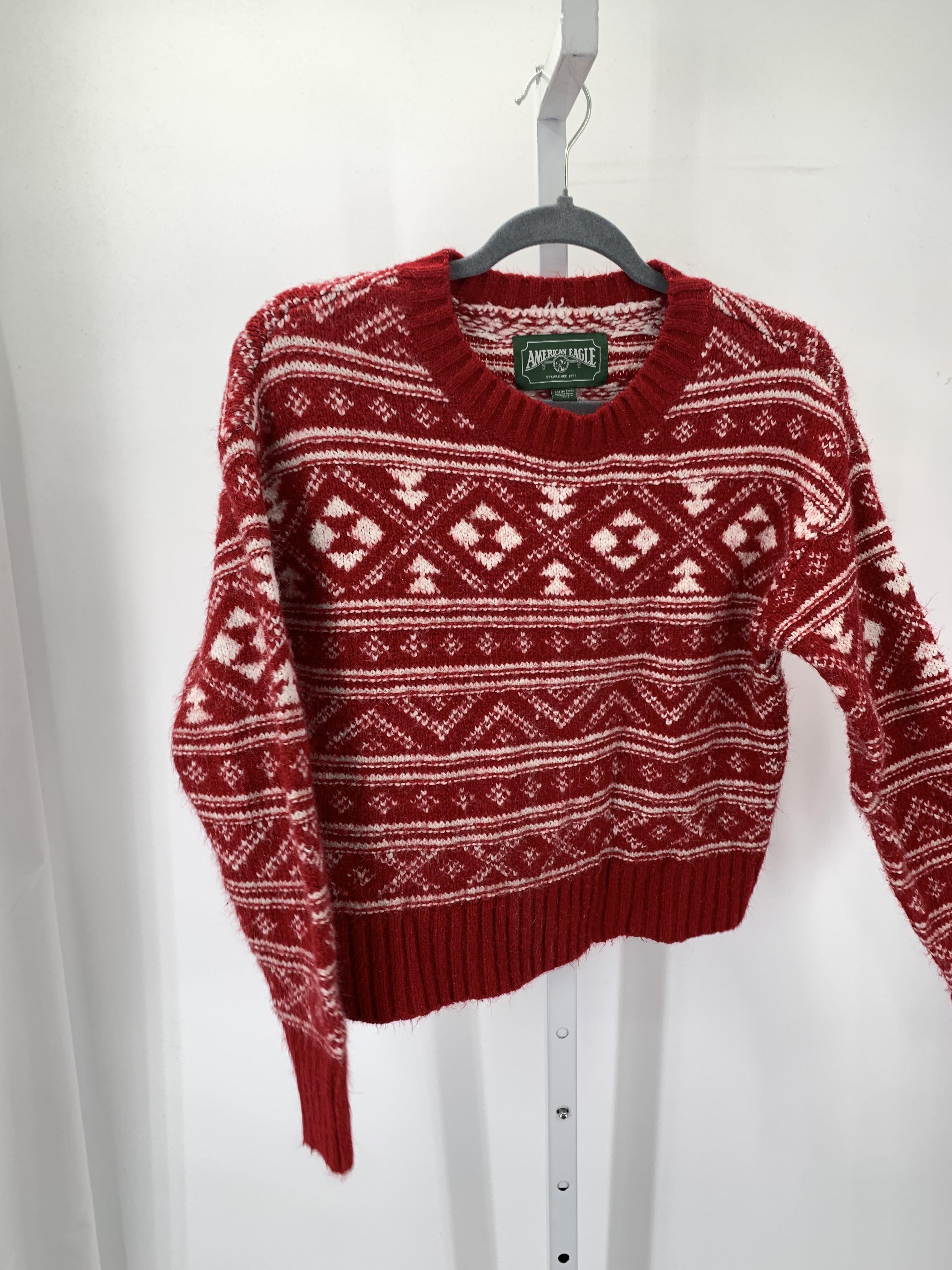 American Eagle Size X Small Juniors Long Sleeve Sweater