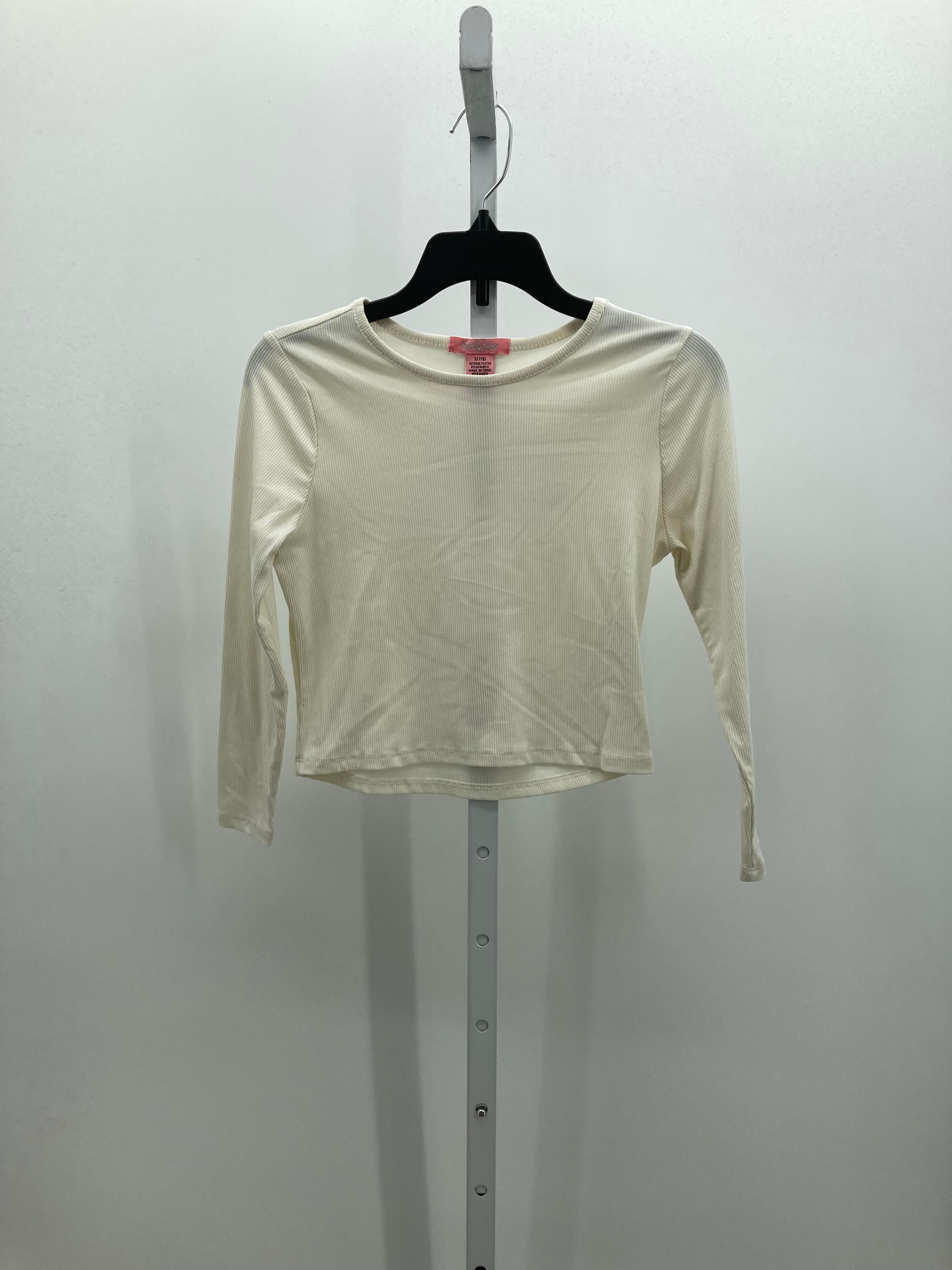 Size 7-8 Girls Long Sleeve Shirt