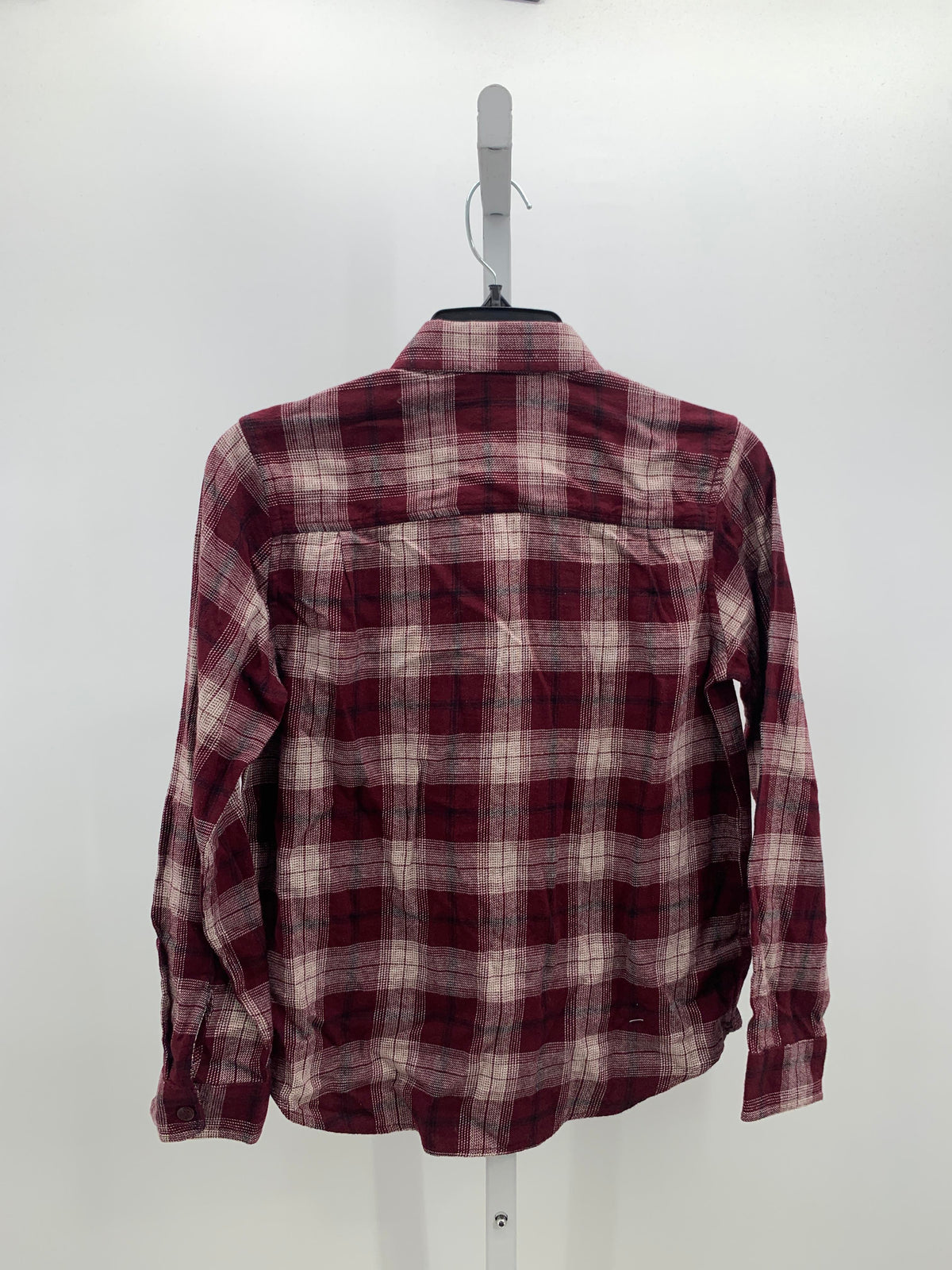 NEW PLAID BTN DOWN