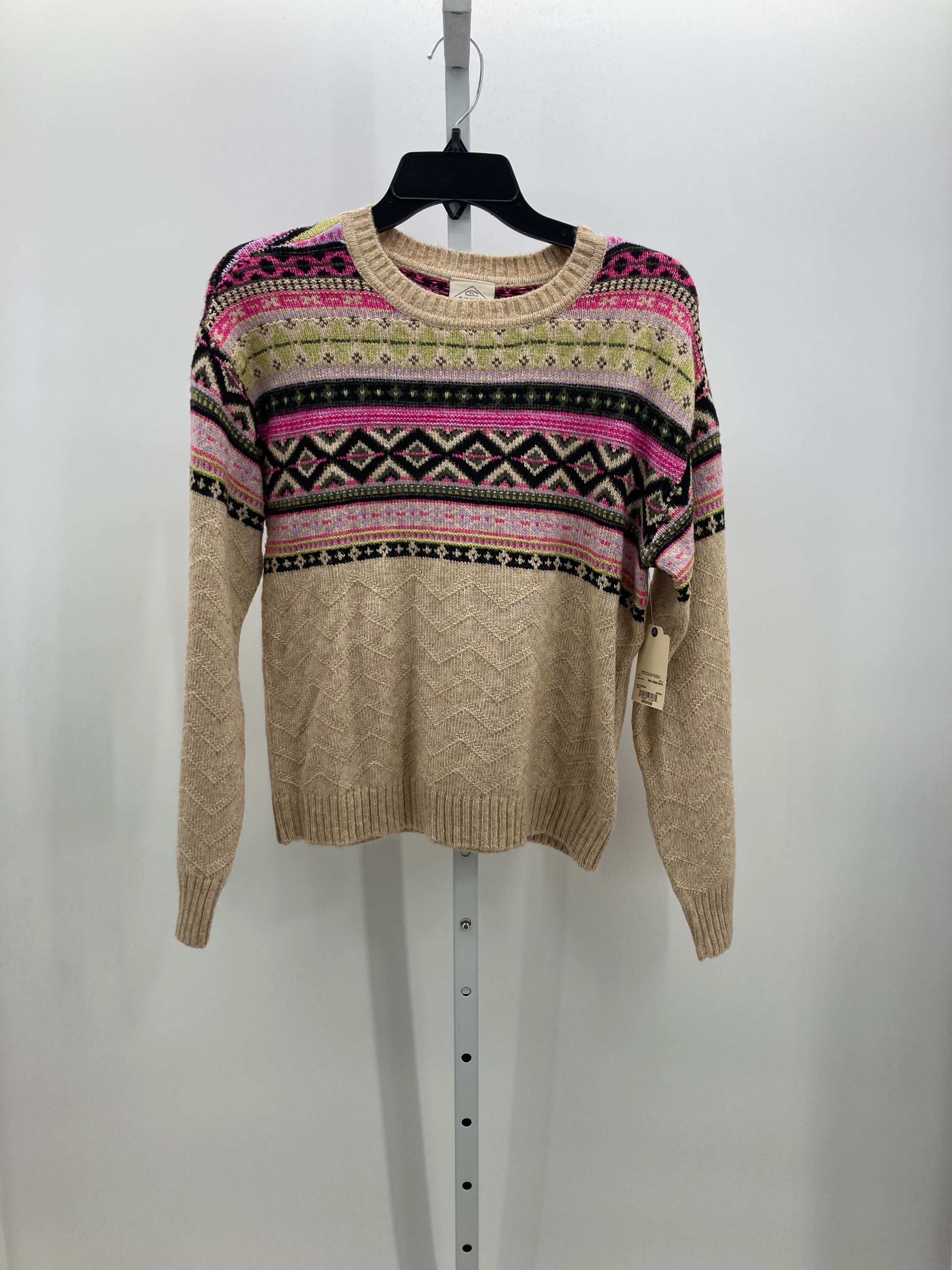 St. Johns Bay Size Medium Misses Long Slv Sweater