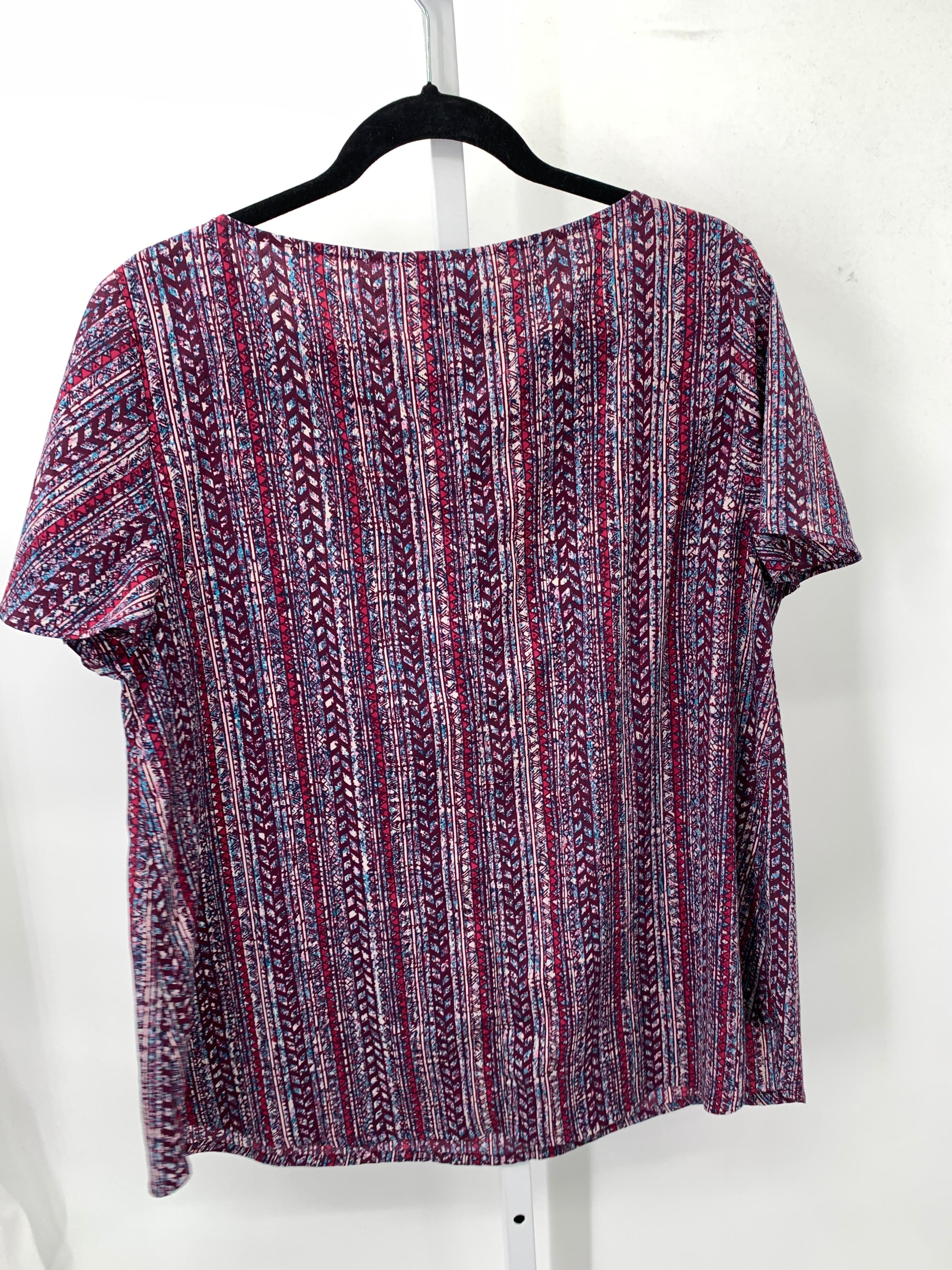 Lane Bryant Size 14 Womens Short Sleeve Shirt
