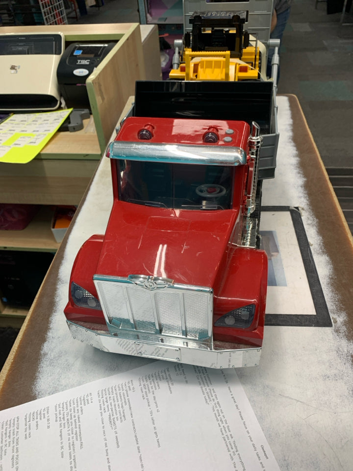 Truck / Excavator combination