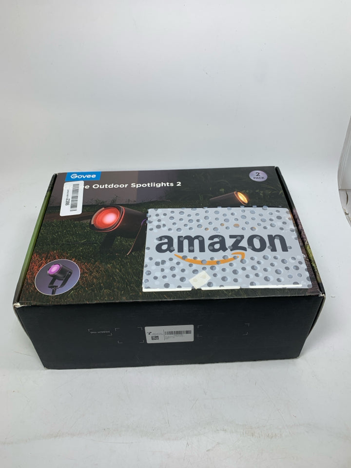 NIB GOVEE OUTDOOR SPOTLIGHTS.