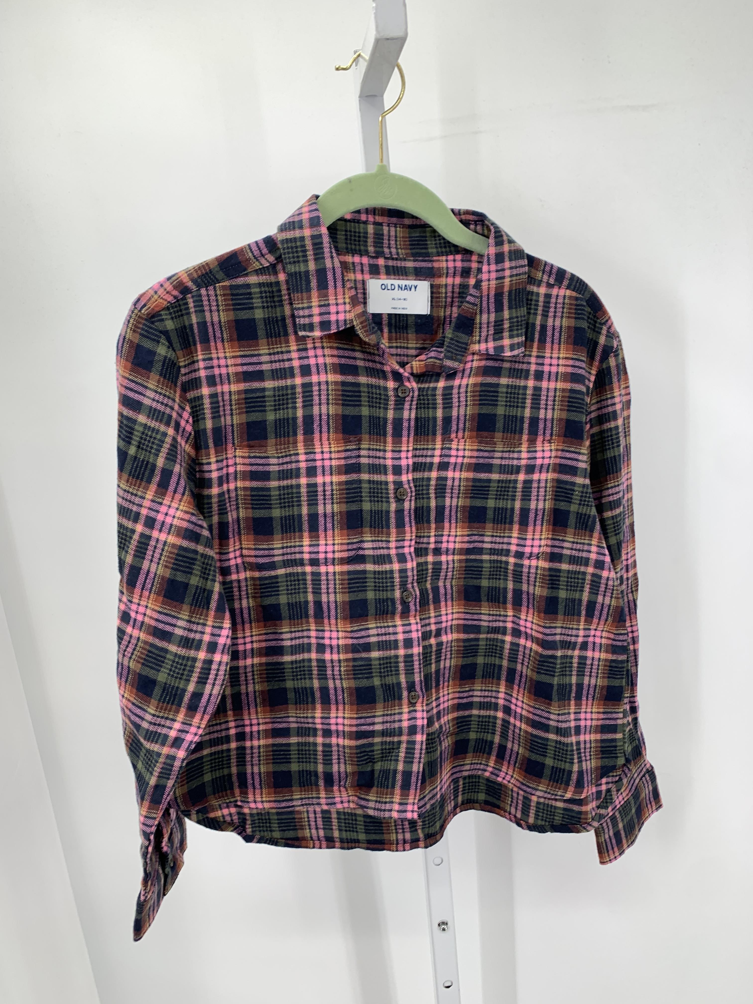 Old Navy Size 14-16 Girls Long Sleeve Shirt