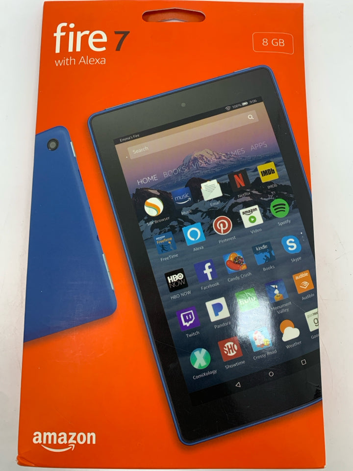 NIB FIRE 7 W/ALEXA 8 GB