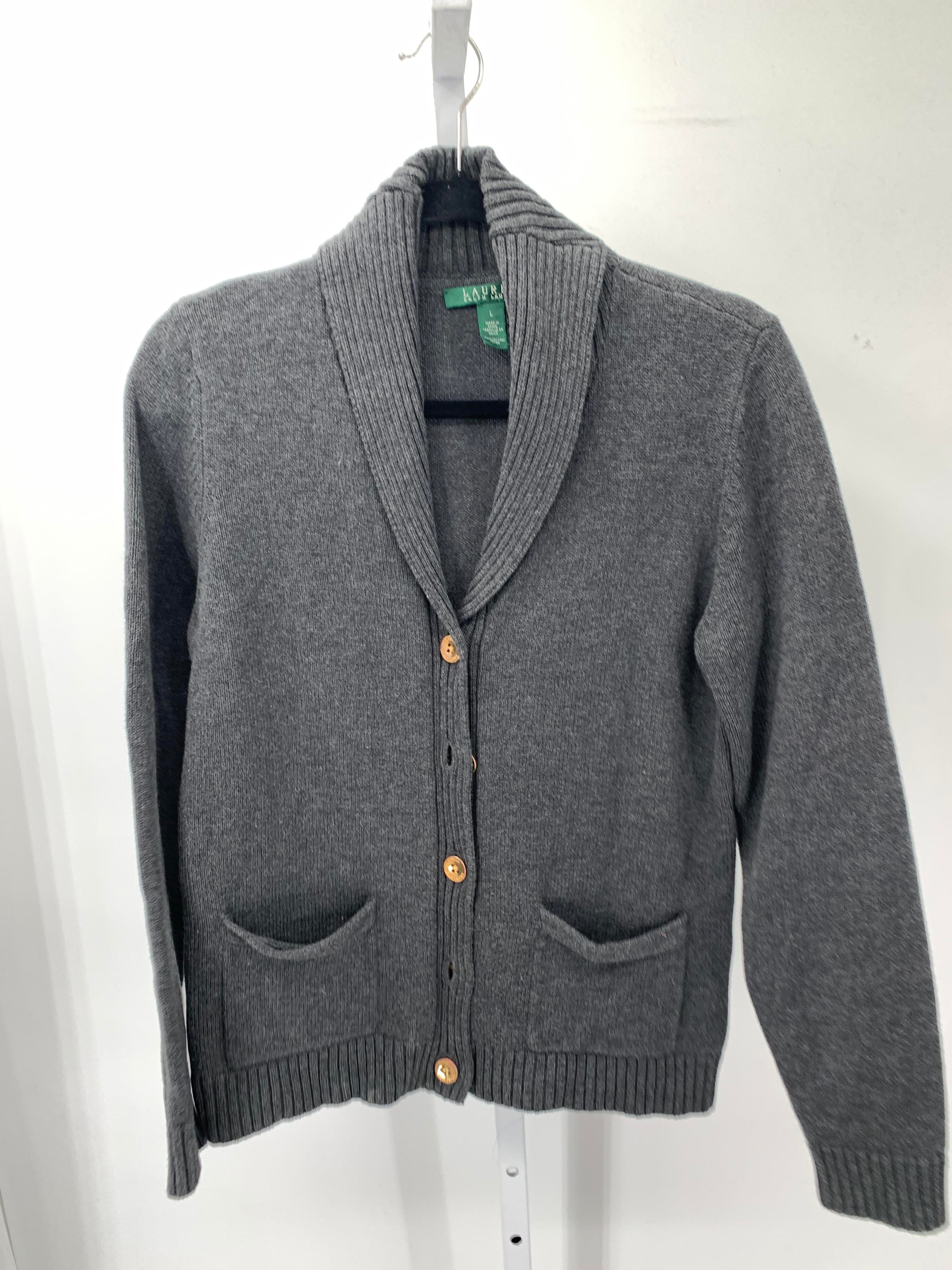 Ralph Lauren Size Large Misses Long Slv Sweater