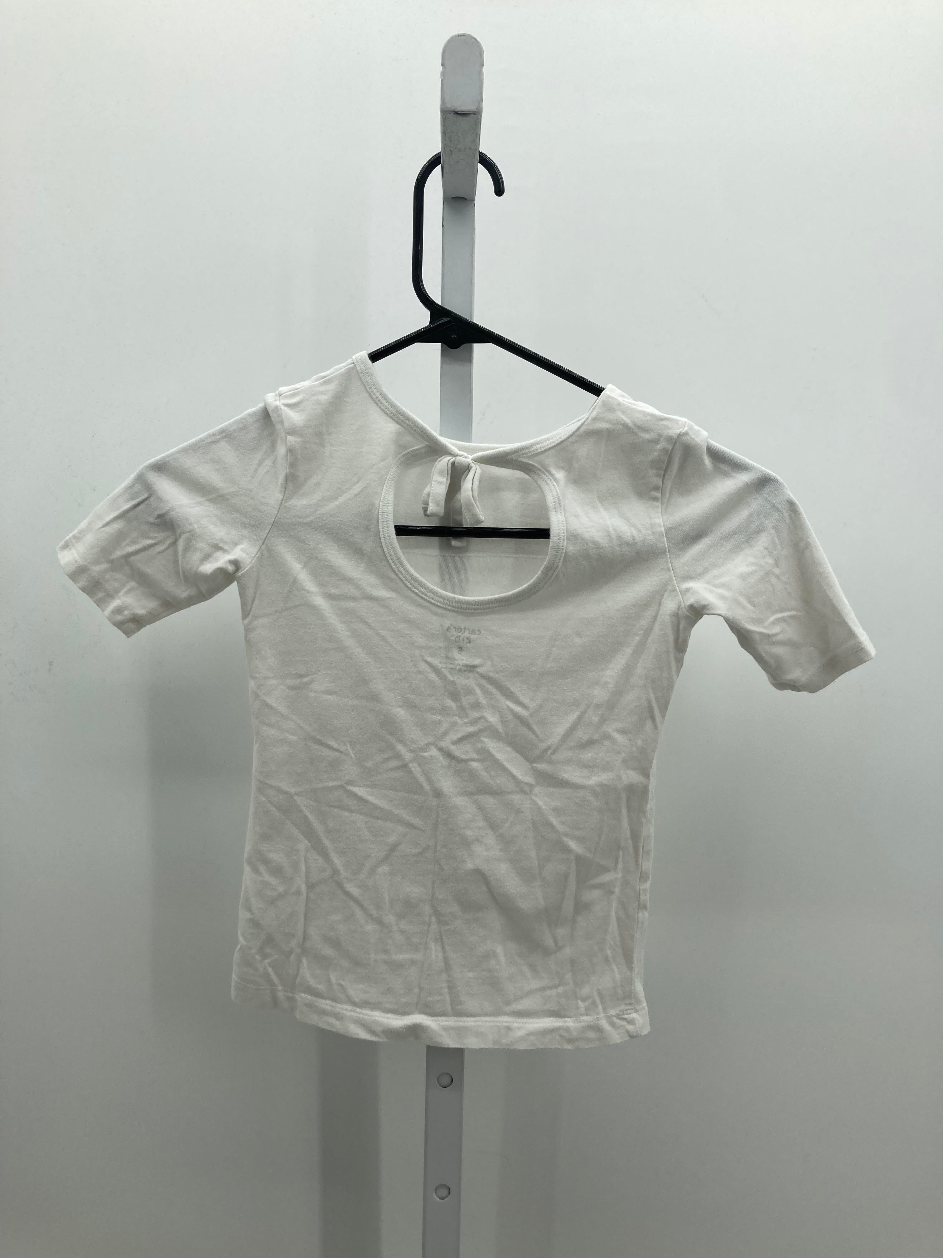 Carters Size 5 Girls Short Sleeve Shirt