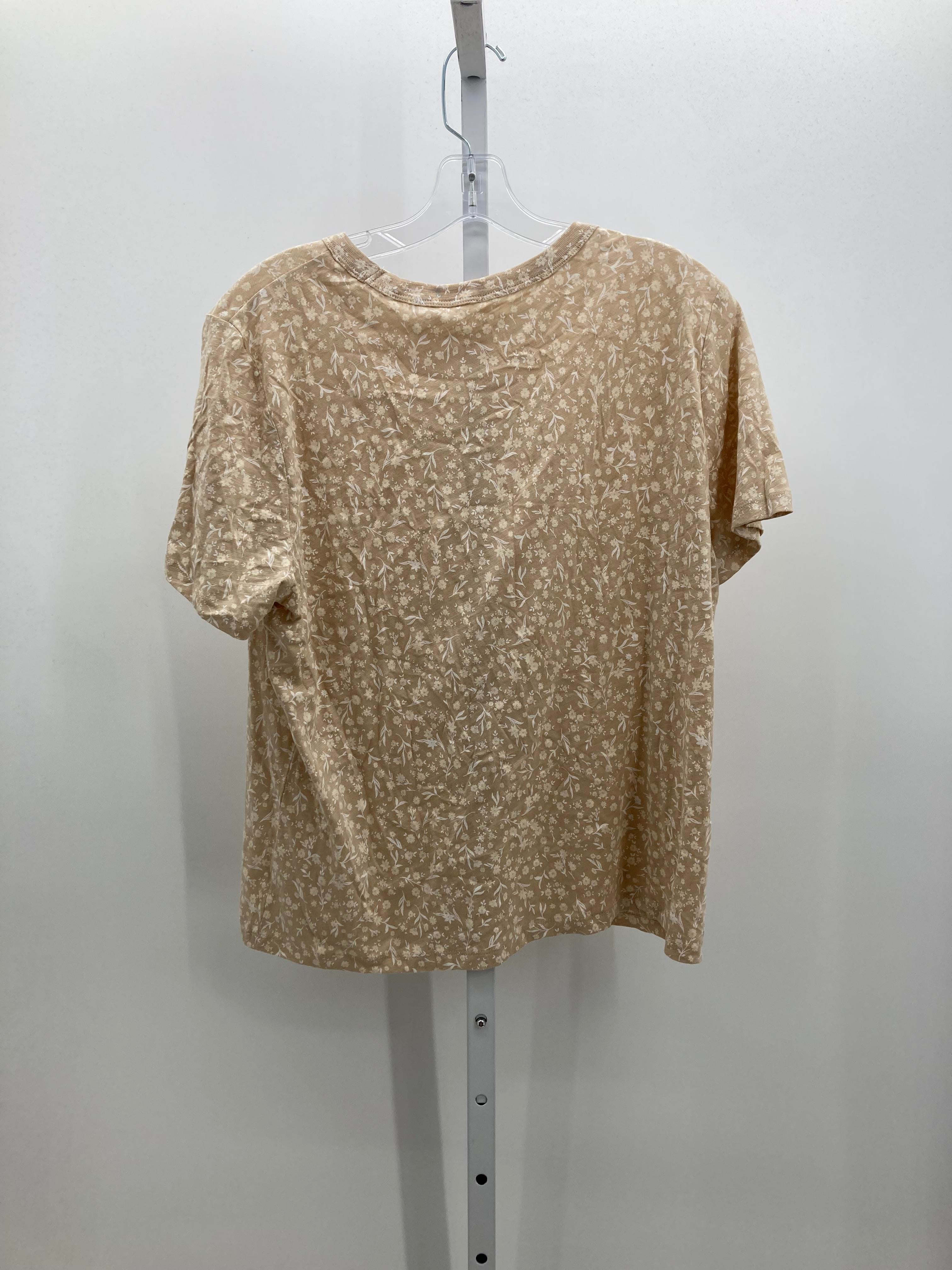 Old Navy Size Large Misses Short Sleeve Shirt