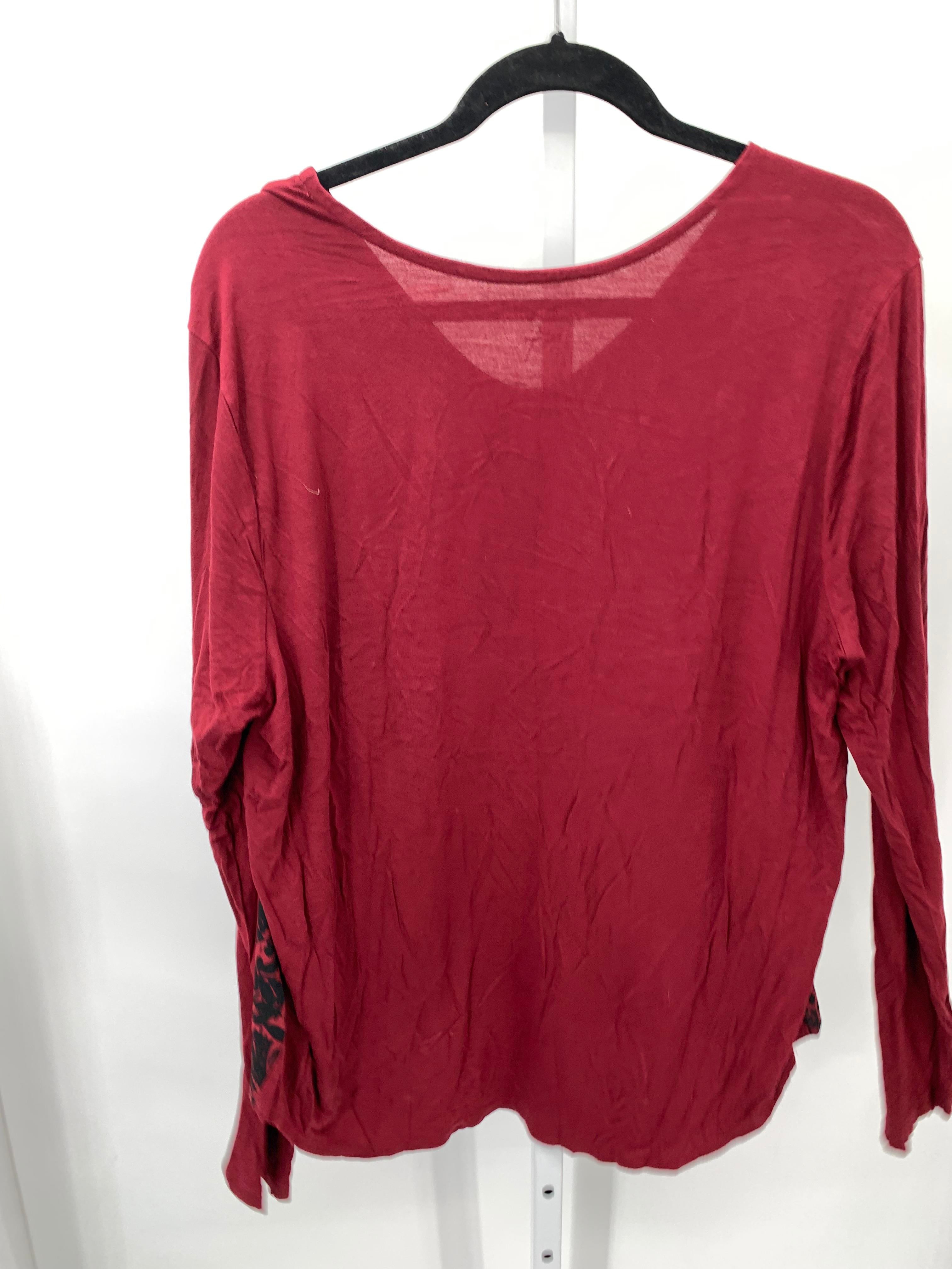 Croft & Barrow Size Extra Large Misses Long Sleeve Shirt
