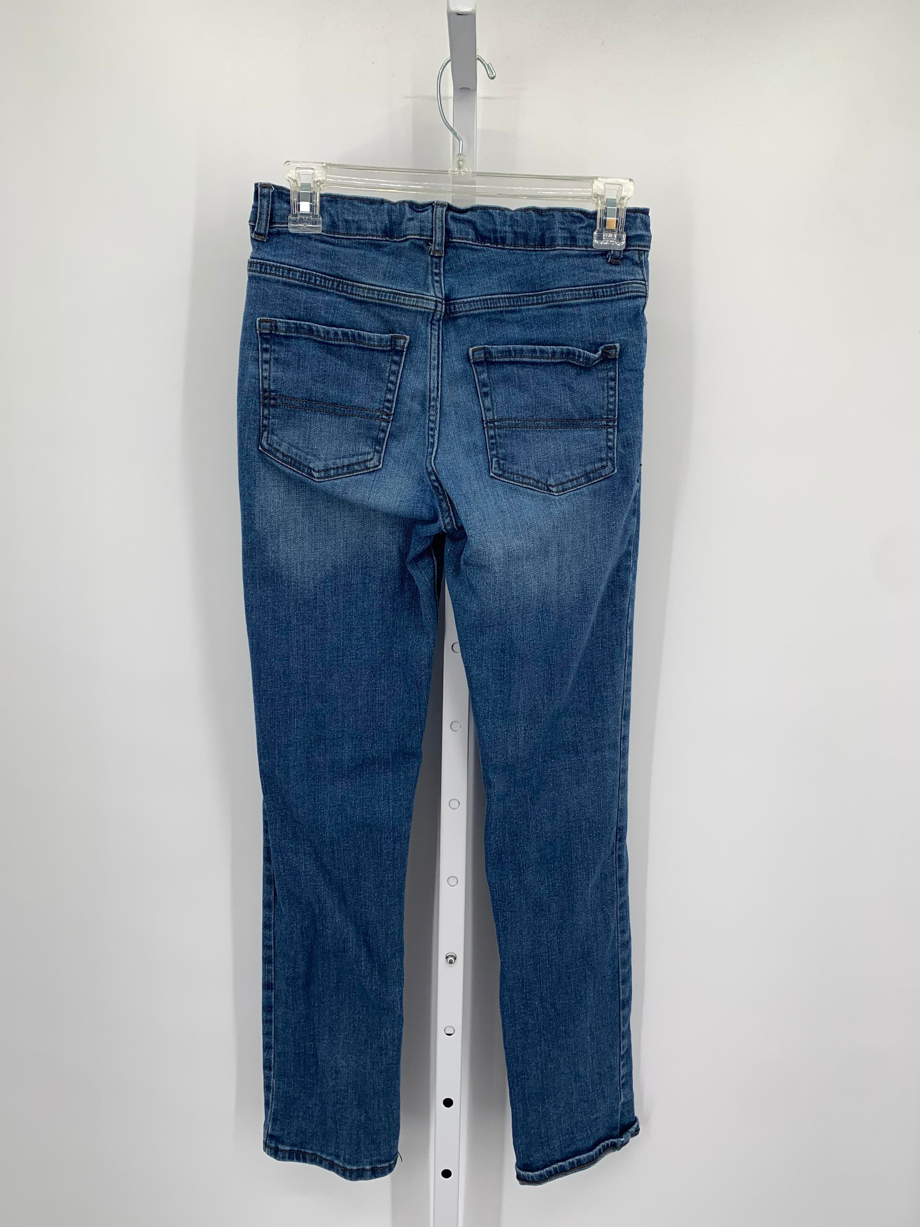 ADJ WAIST STRAIGHT JEANS