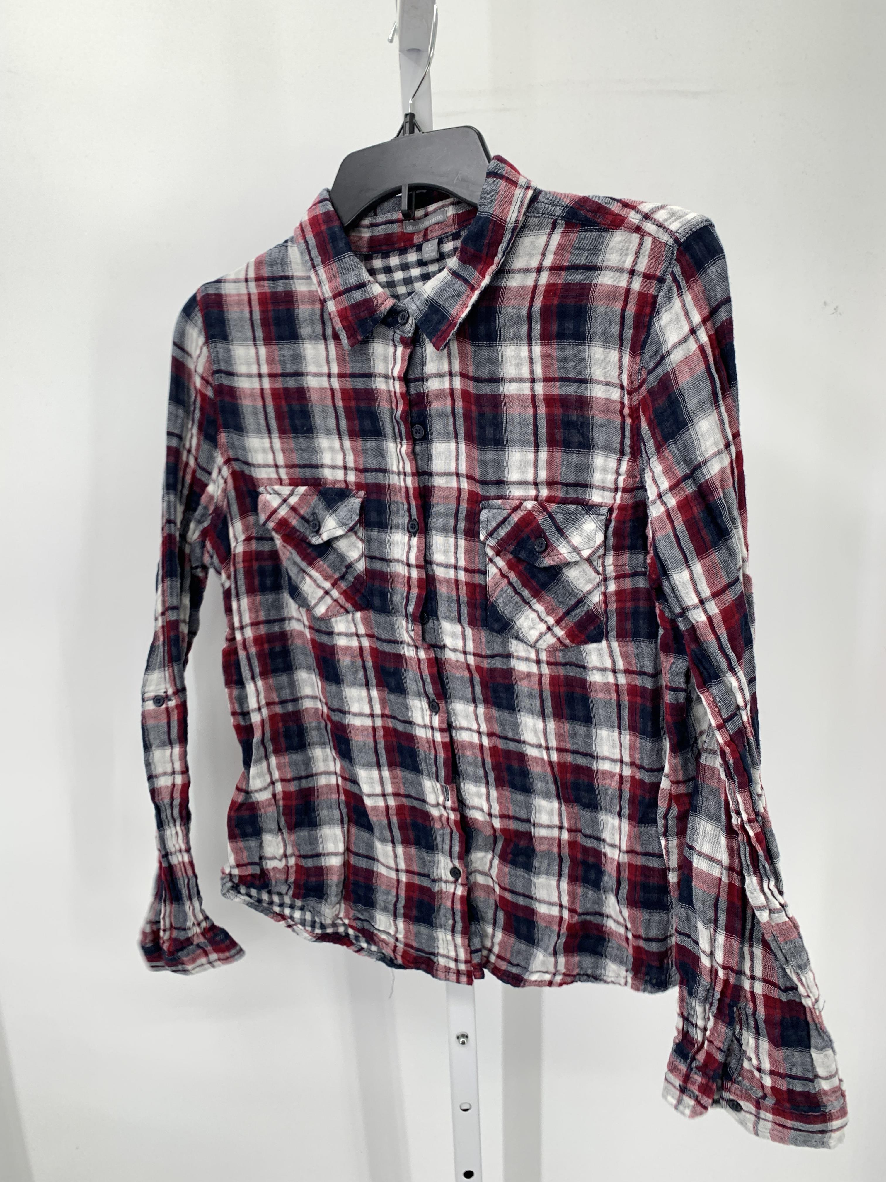 Charlotte Russe Size Large Juniors Long Sleeve Shirt