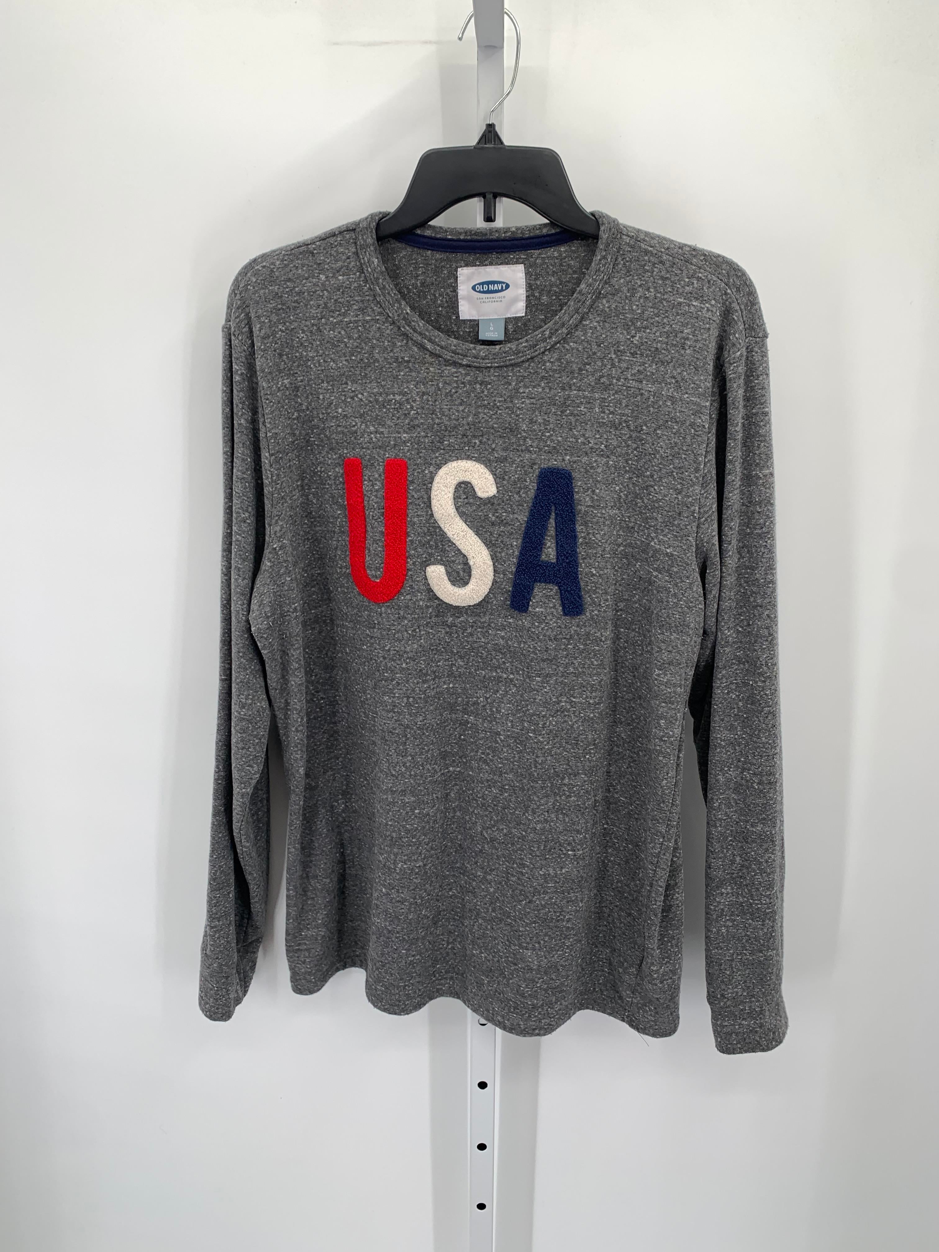 Old Navy Size Large Misses Long Sleeve Shirt