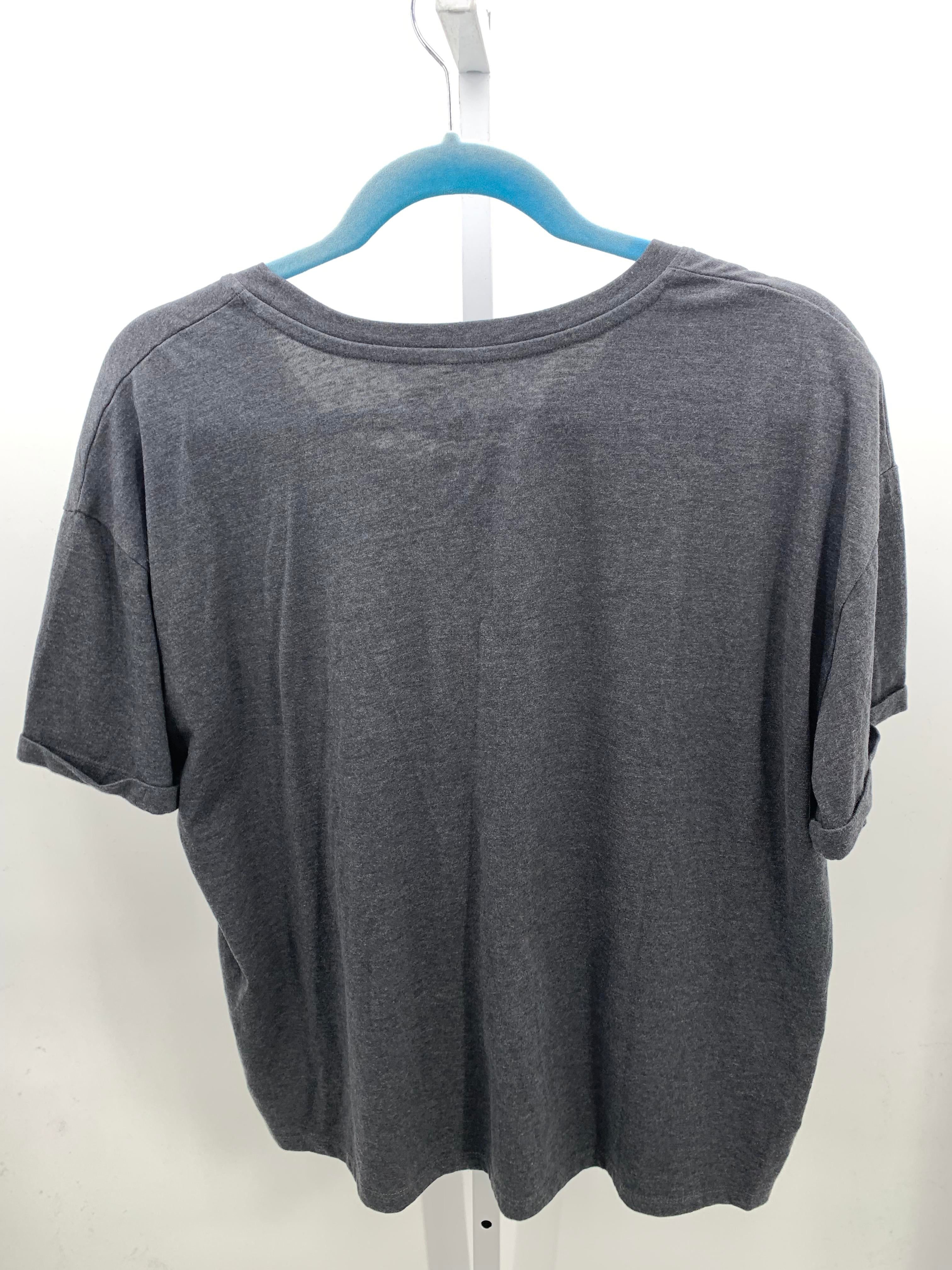 Majestic Size Extra Large Misses Short Sleeve Shirt