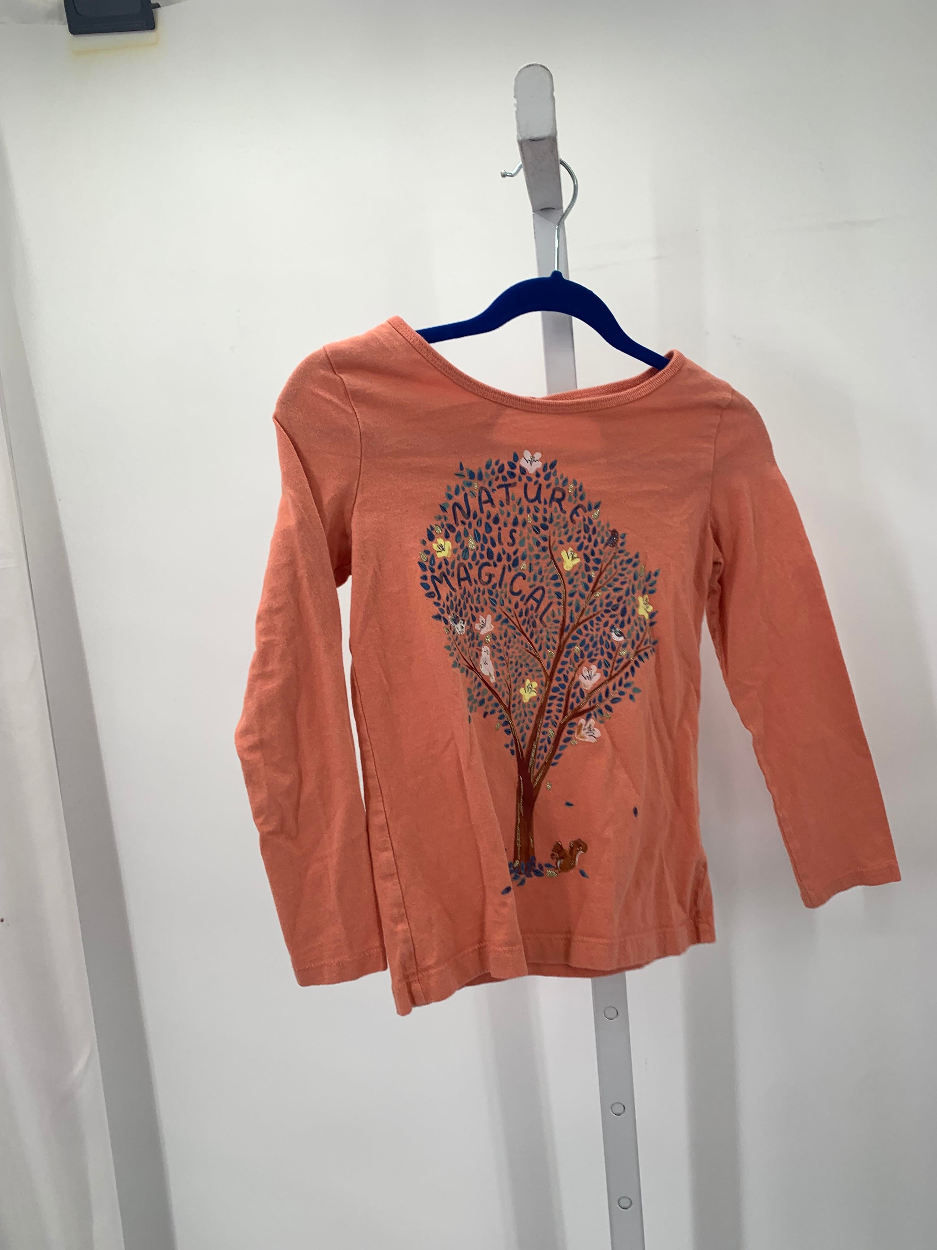 Carters Size 6/6X Girls Long Sleeve Shirt