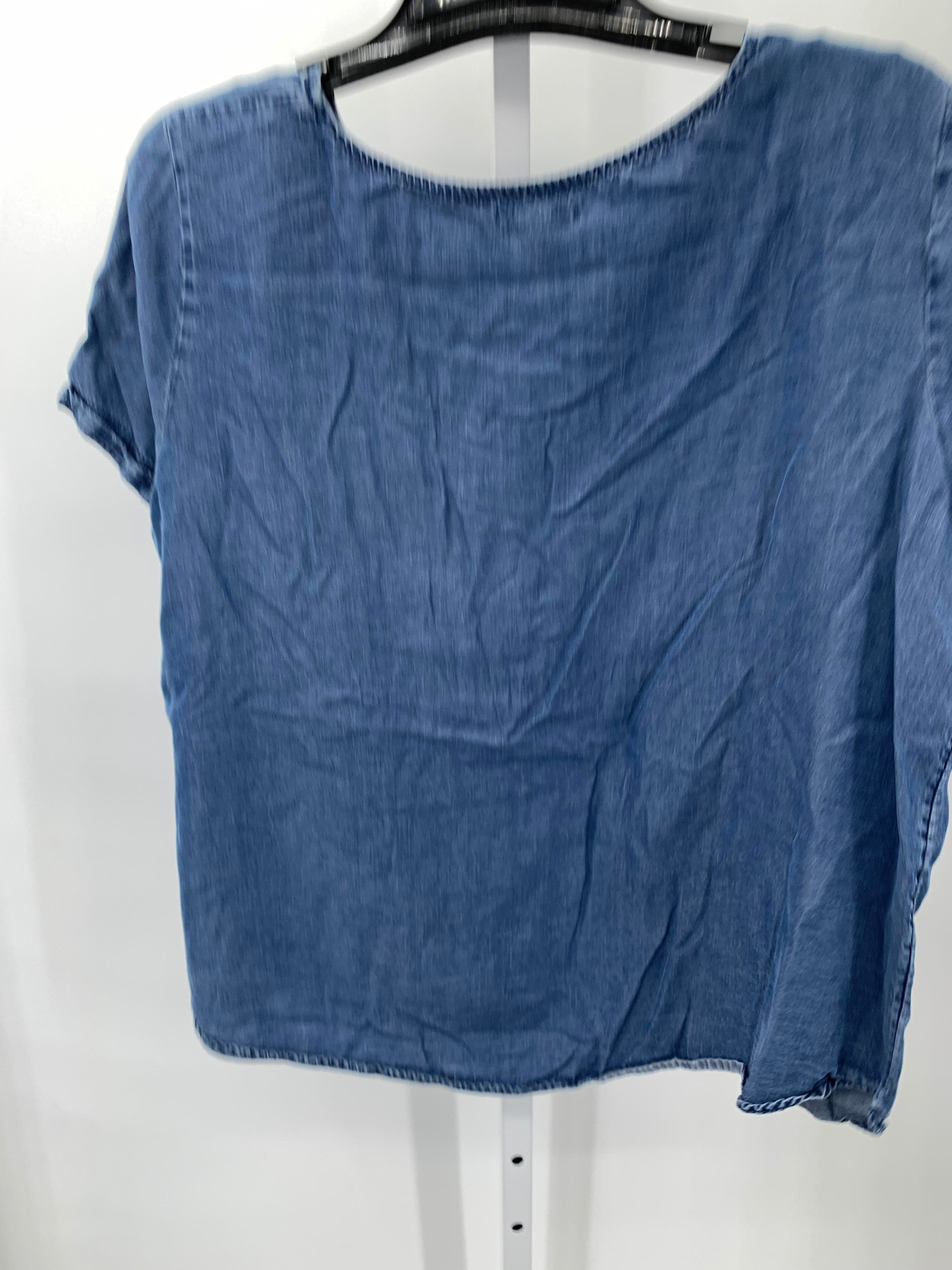 Lauren Conrad Size Extra Large Misses Short Sleeve Shirt