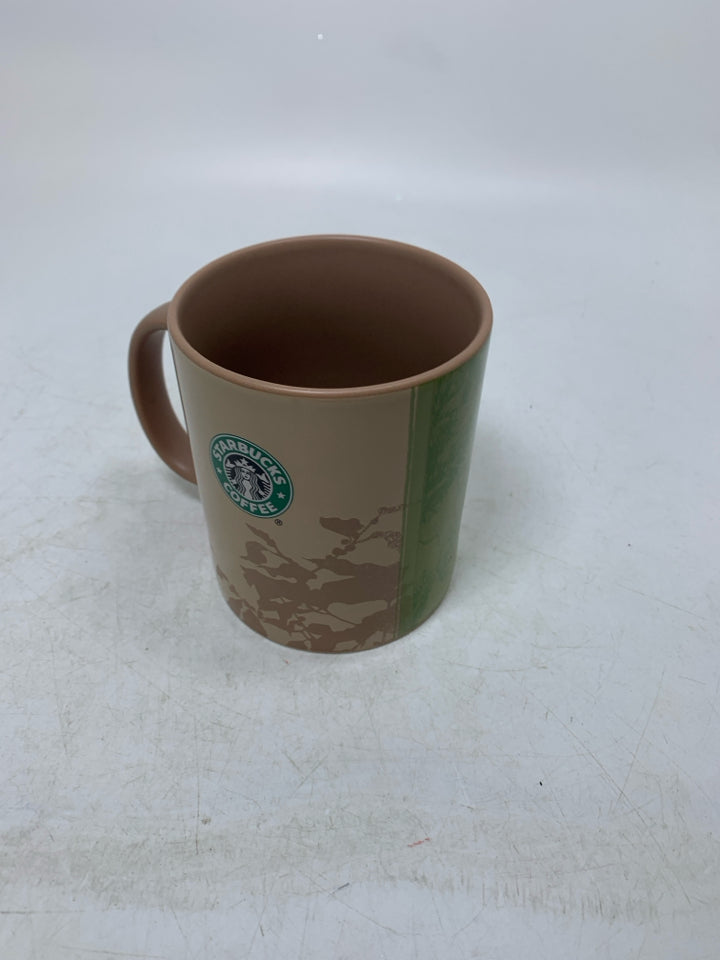 VTG COLOR BLOCK W/ SCRIPT MUG 2006.