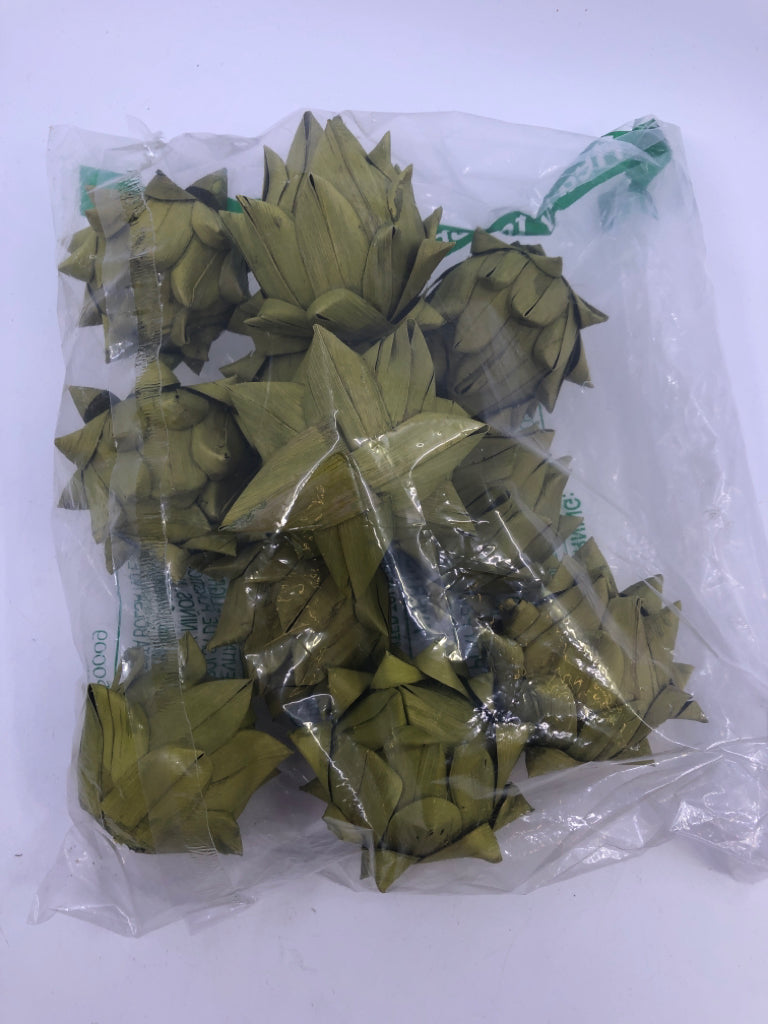 FAUX ARTICHOKES BOWL FILLER.