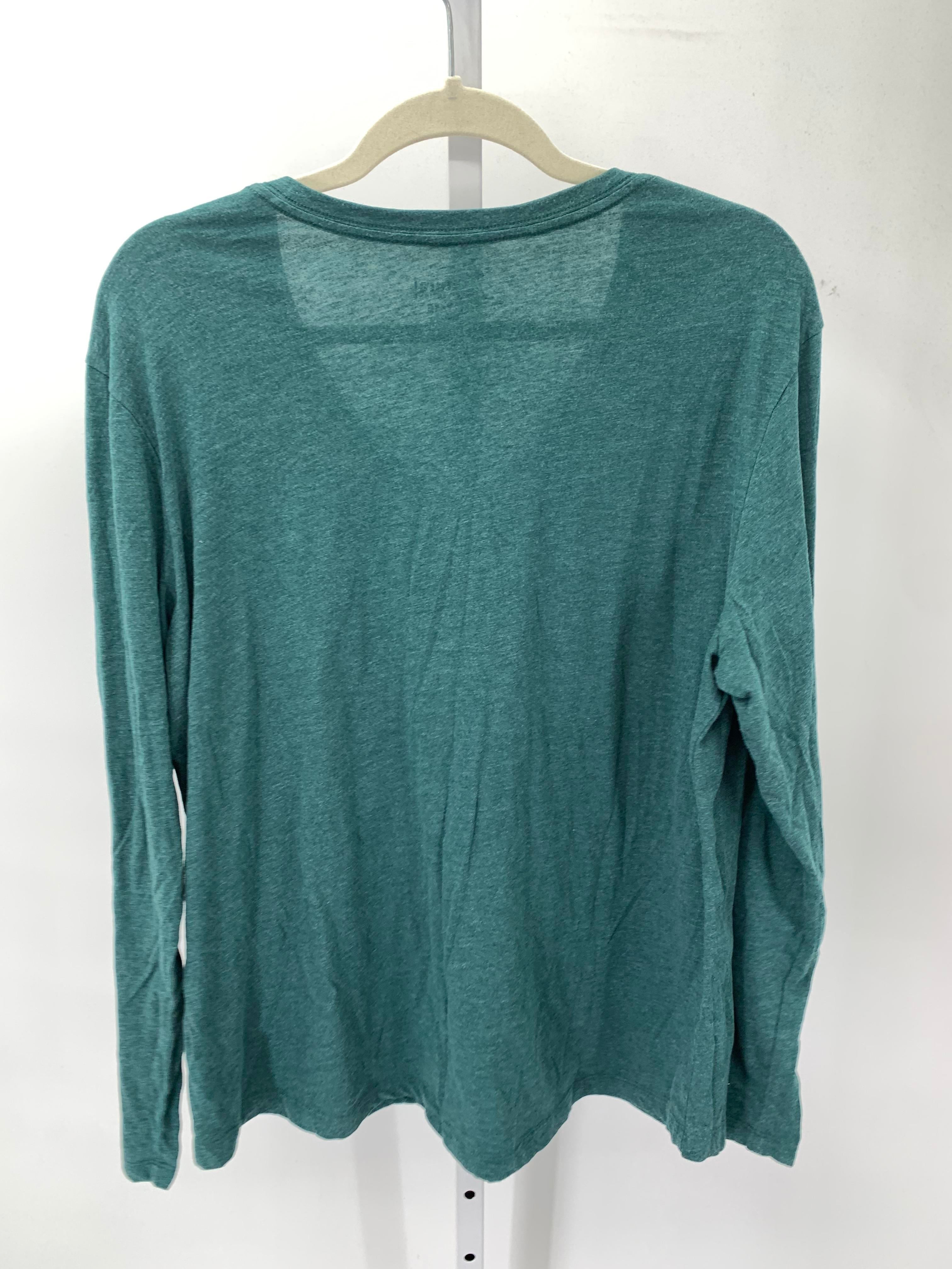 Natural Reflections Size 1X Womens Long Sleeve Shirt