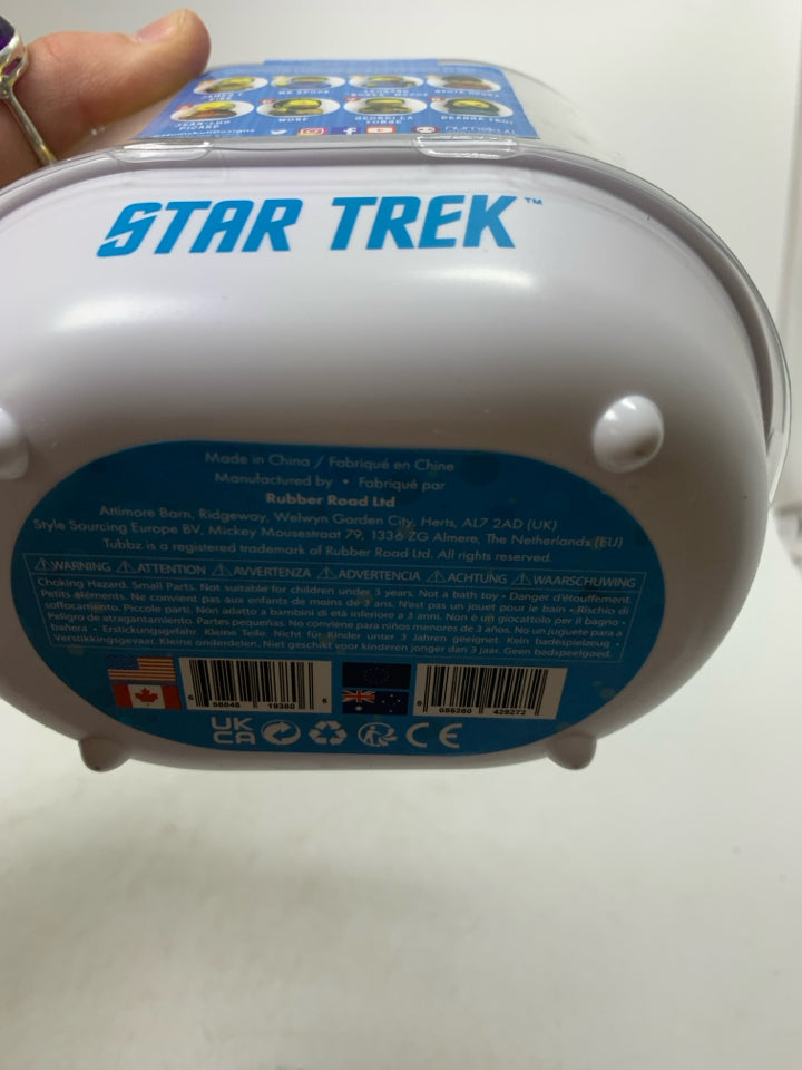 NIB TUBBZ STAR TREK WORF RUBBER DUCK.