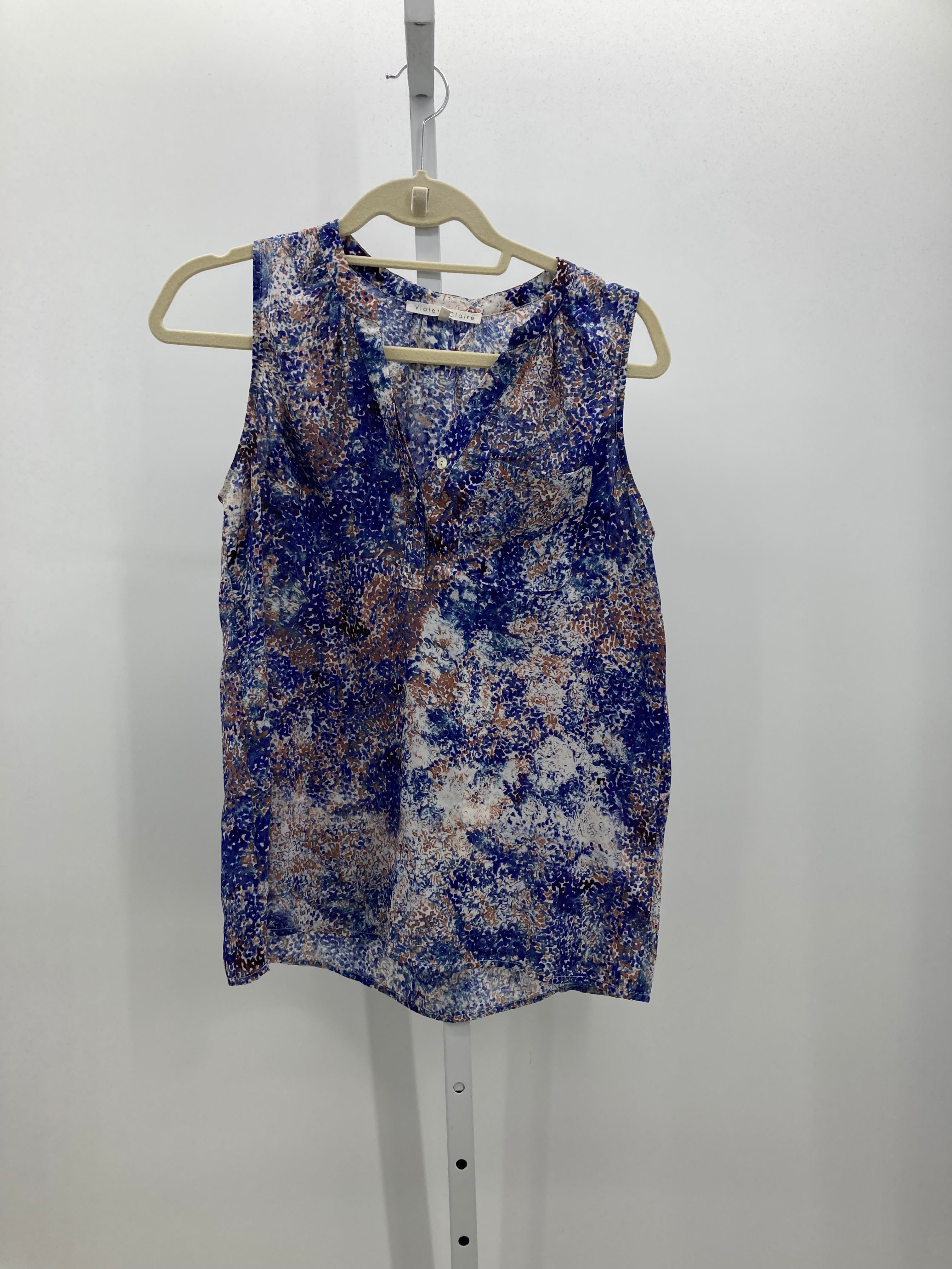 Violet & Claire Size Medium Misses Sleeveless Shirt