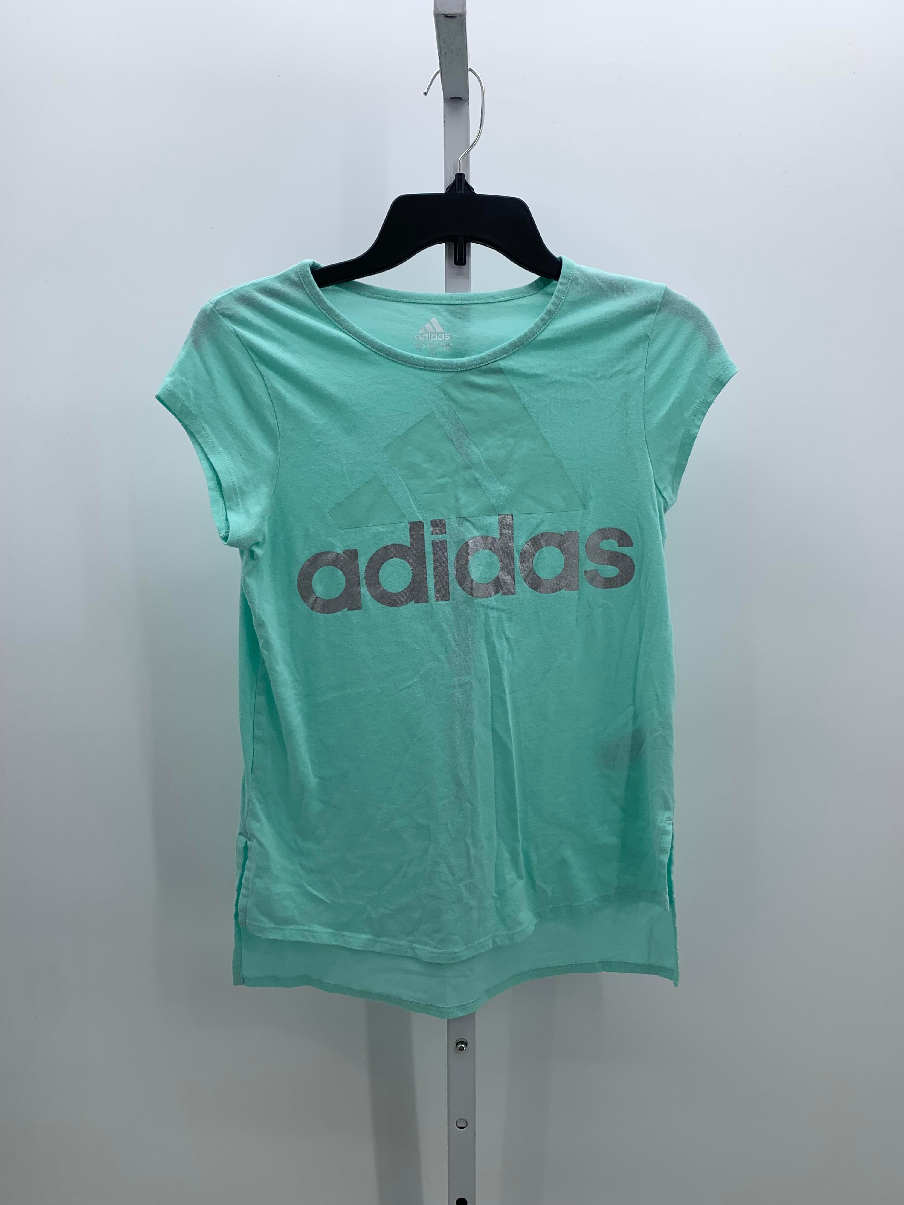 Adidas Size 16 Girls Short Sleeve Shirt