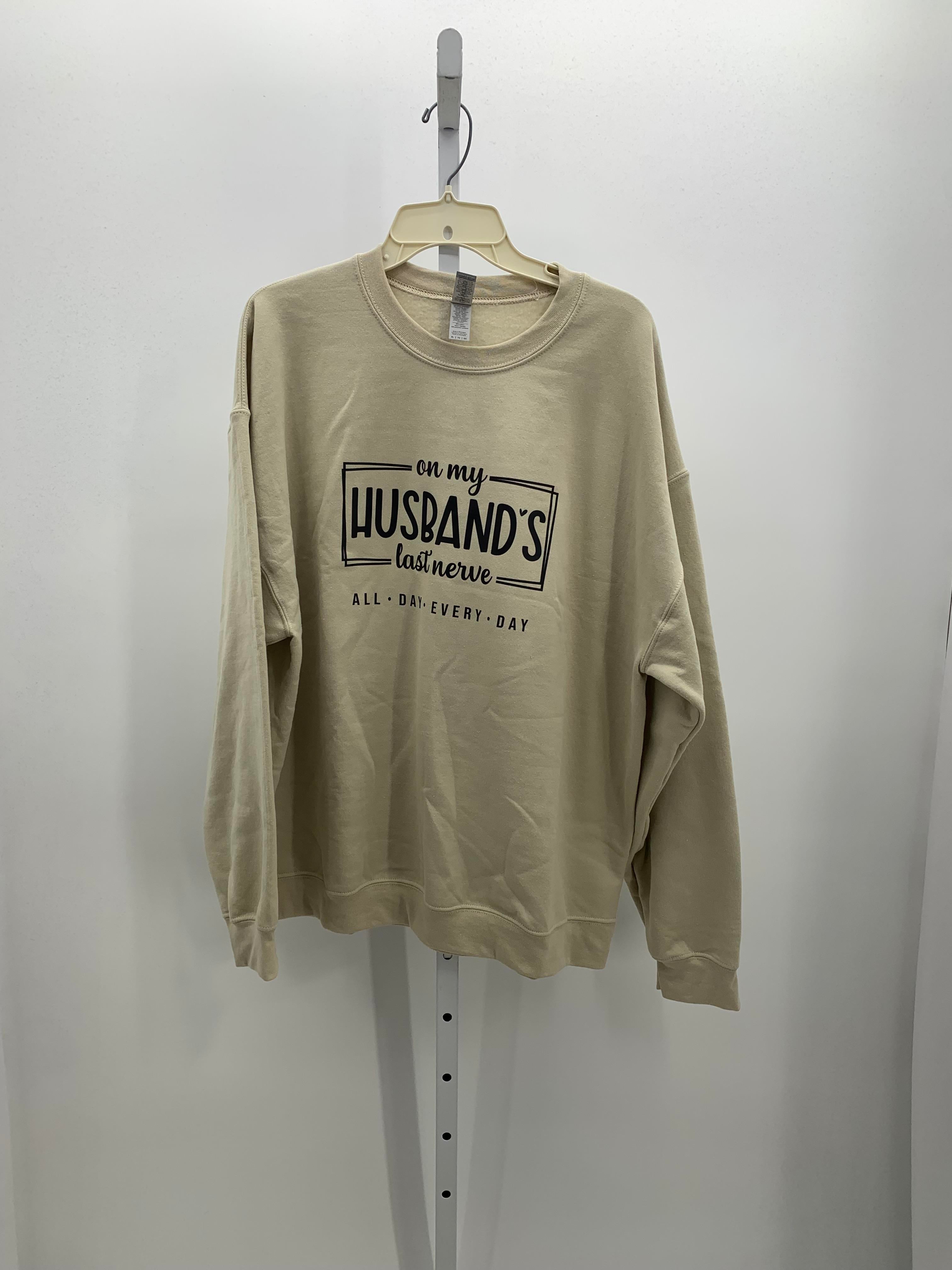 Gildan Size Extra Large Misses Long Sleeve Shirt