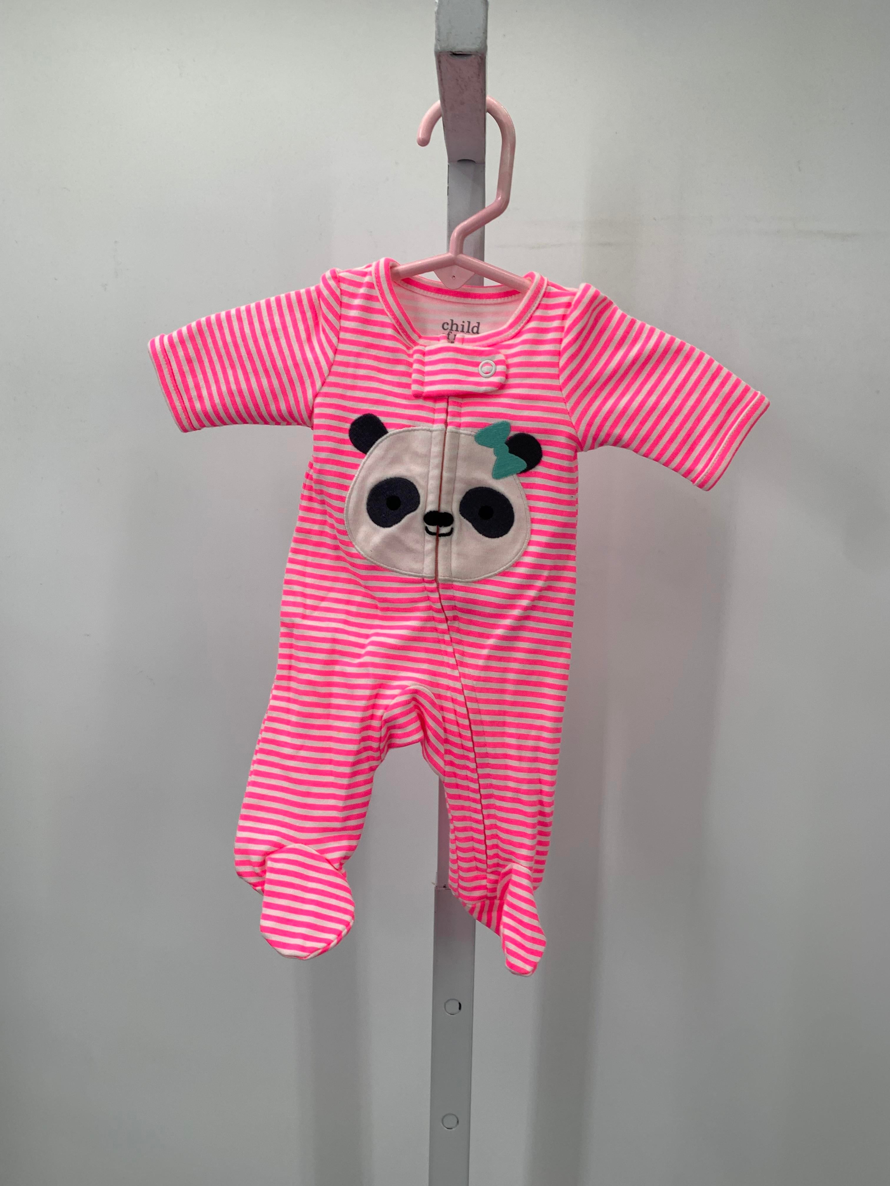 Child of Mine Size Preemie Girls Long Slv. Romper