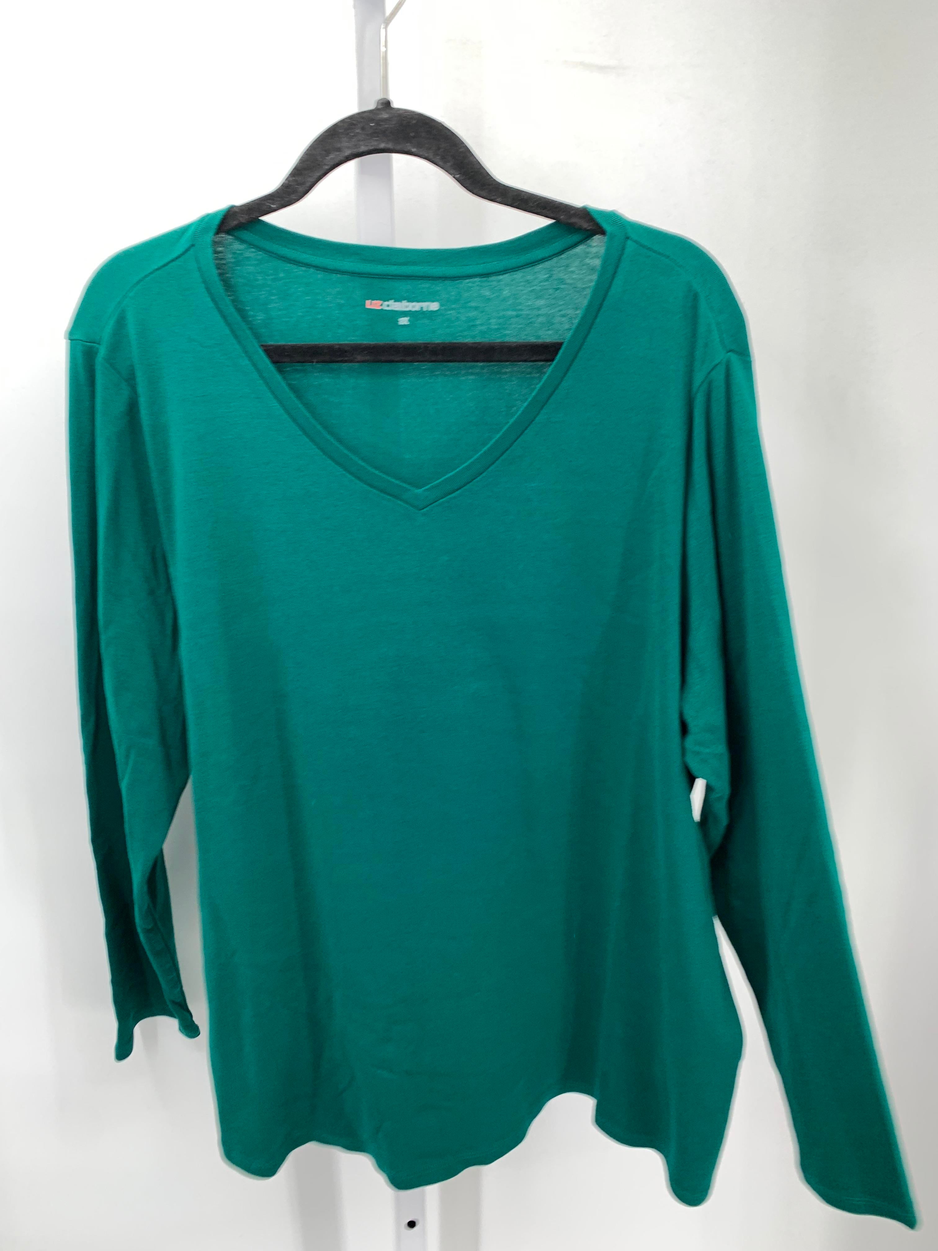 Liz Claiborne Size 2X Womens Long Sleeve Shirt