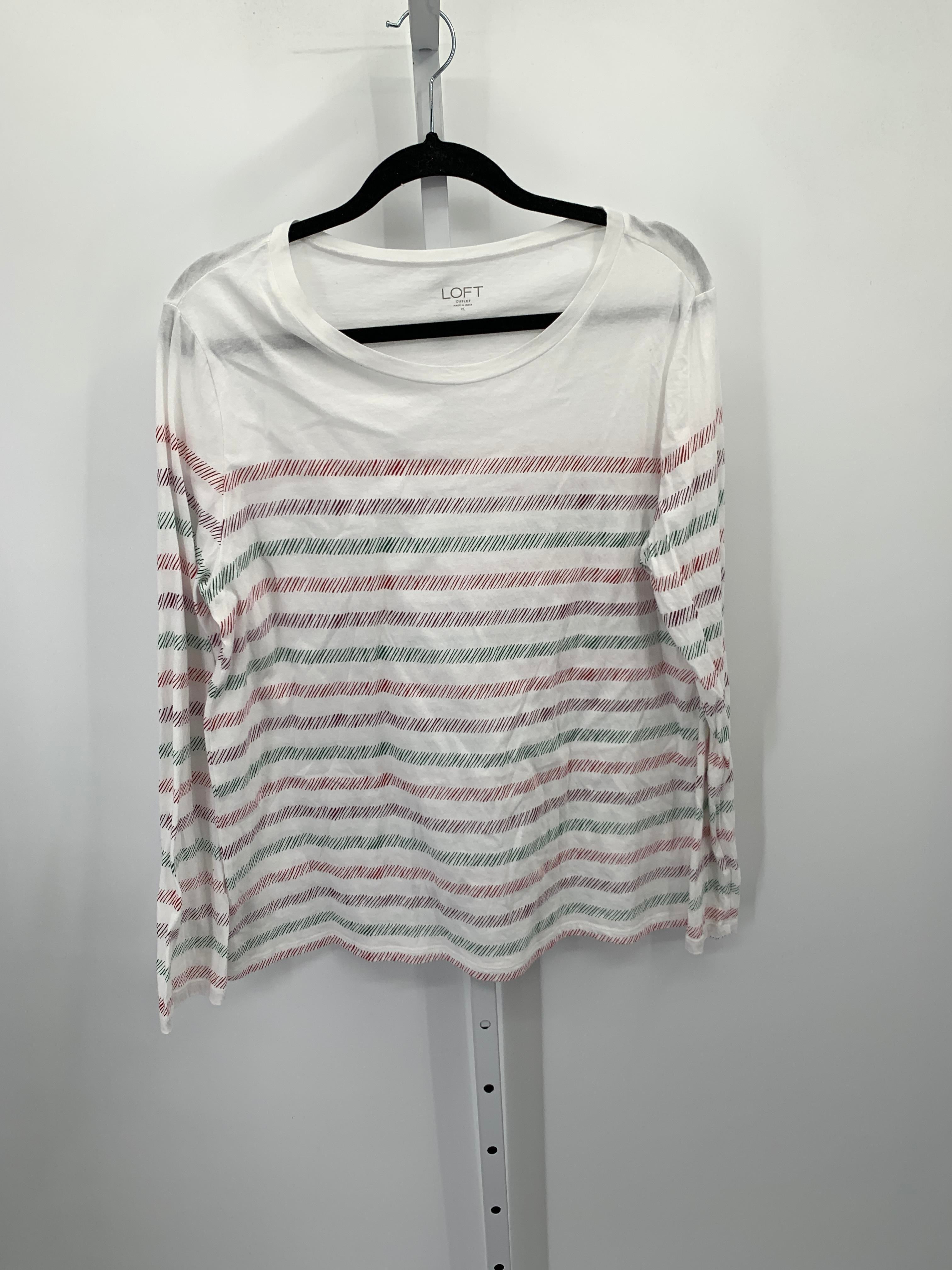 Loft Size Extra Large Misses Long Sleeve Shirt