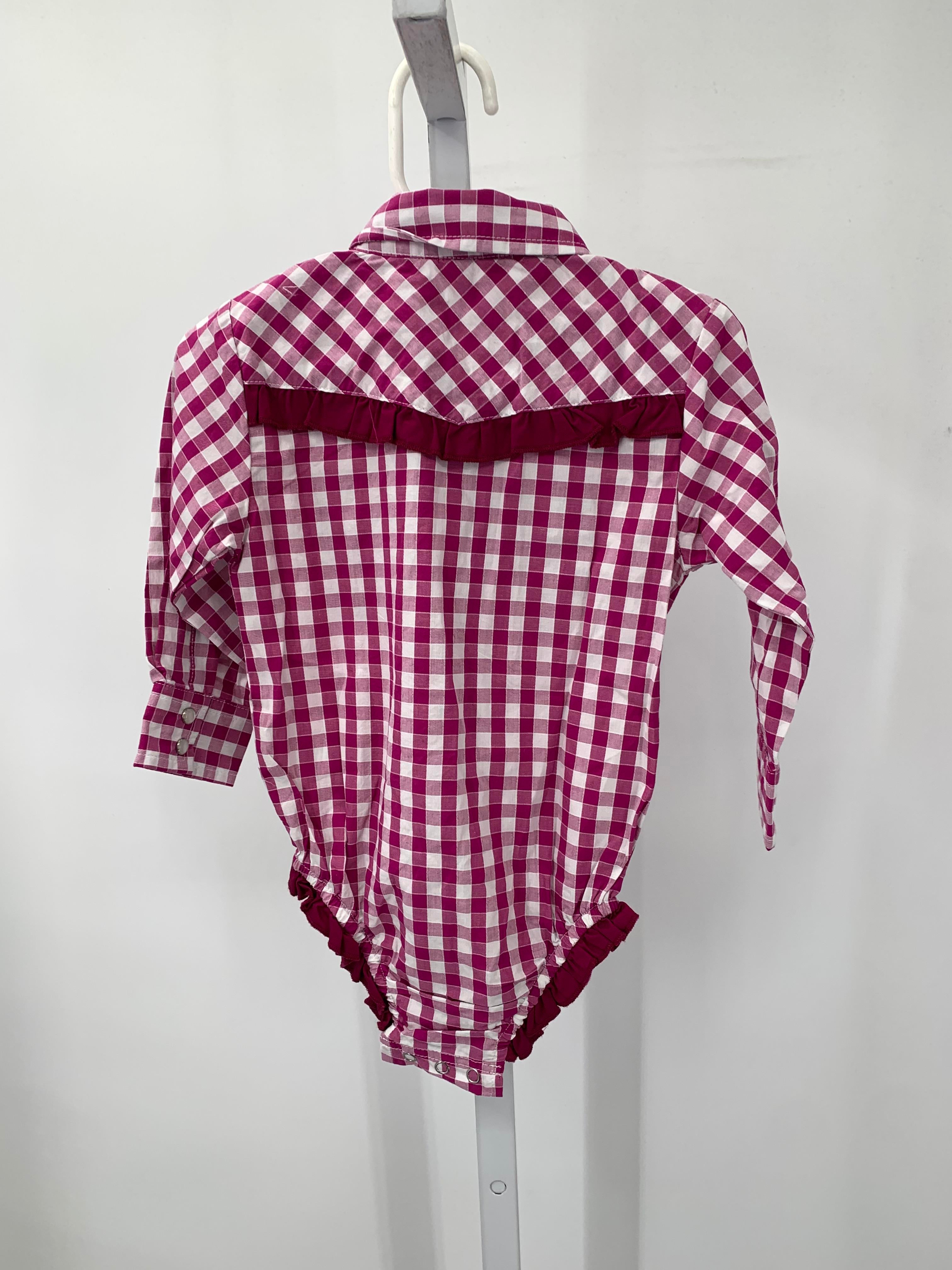 Size 12 Months Girls Long Sleeve Shirt