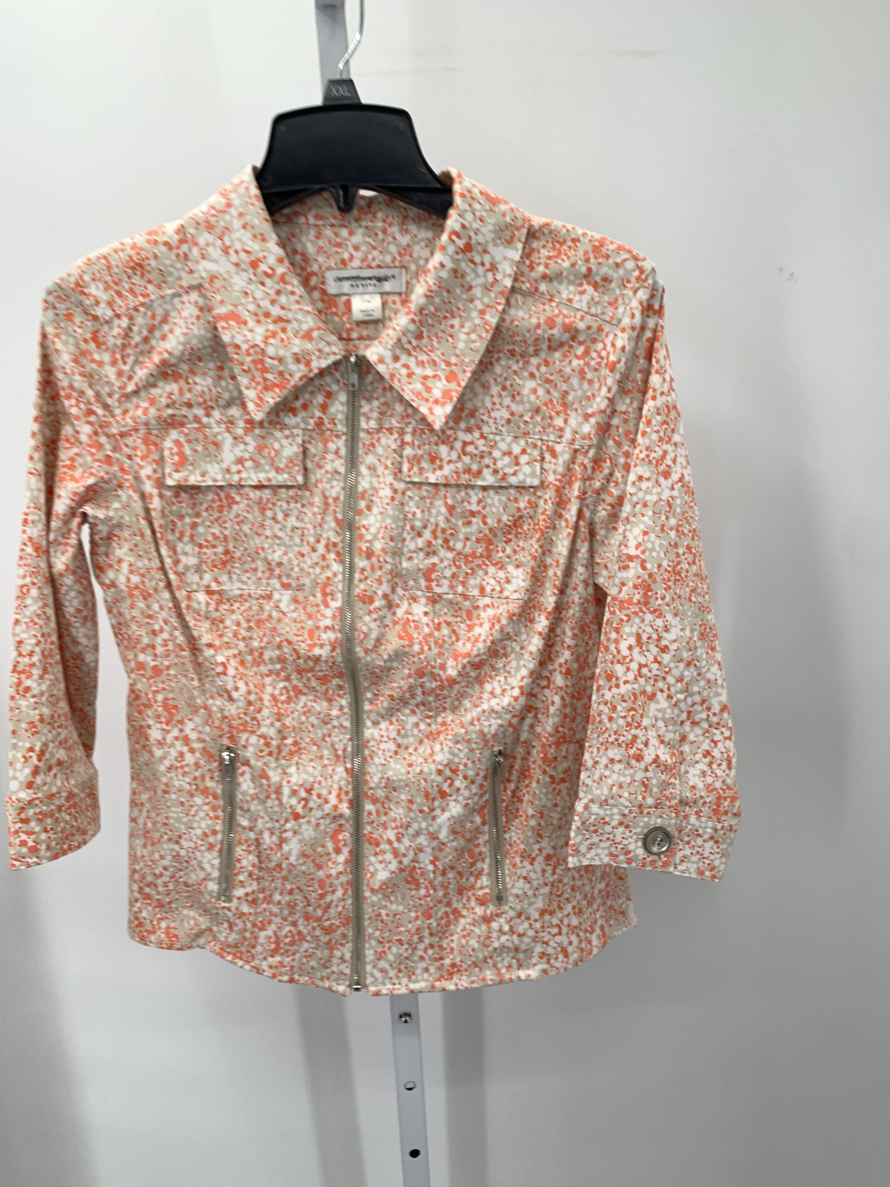 Christopher & Banks Size Medium Petite Petite Lightweight Jacket