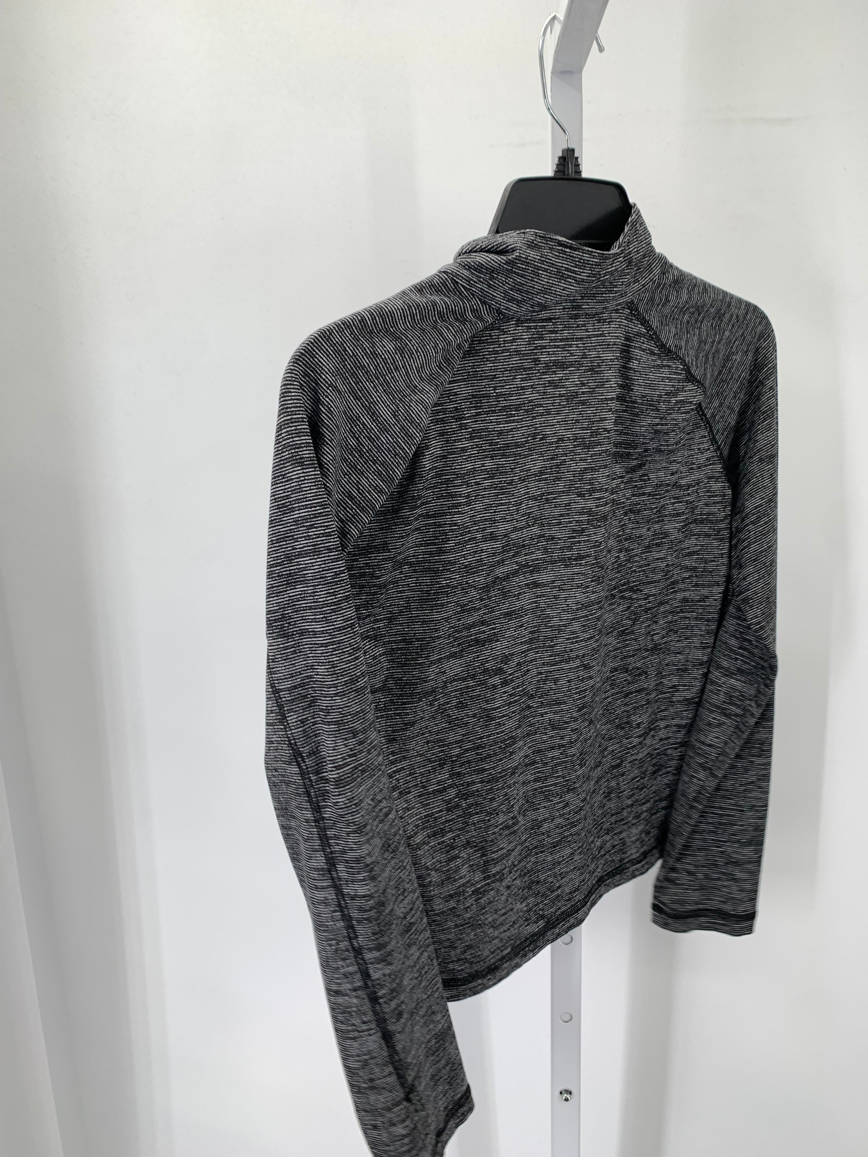 GREY PARTIAL ZIP