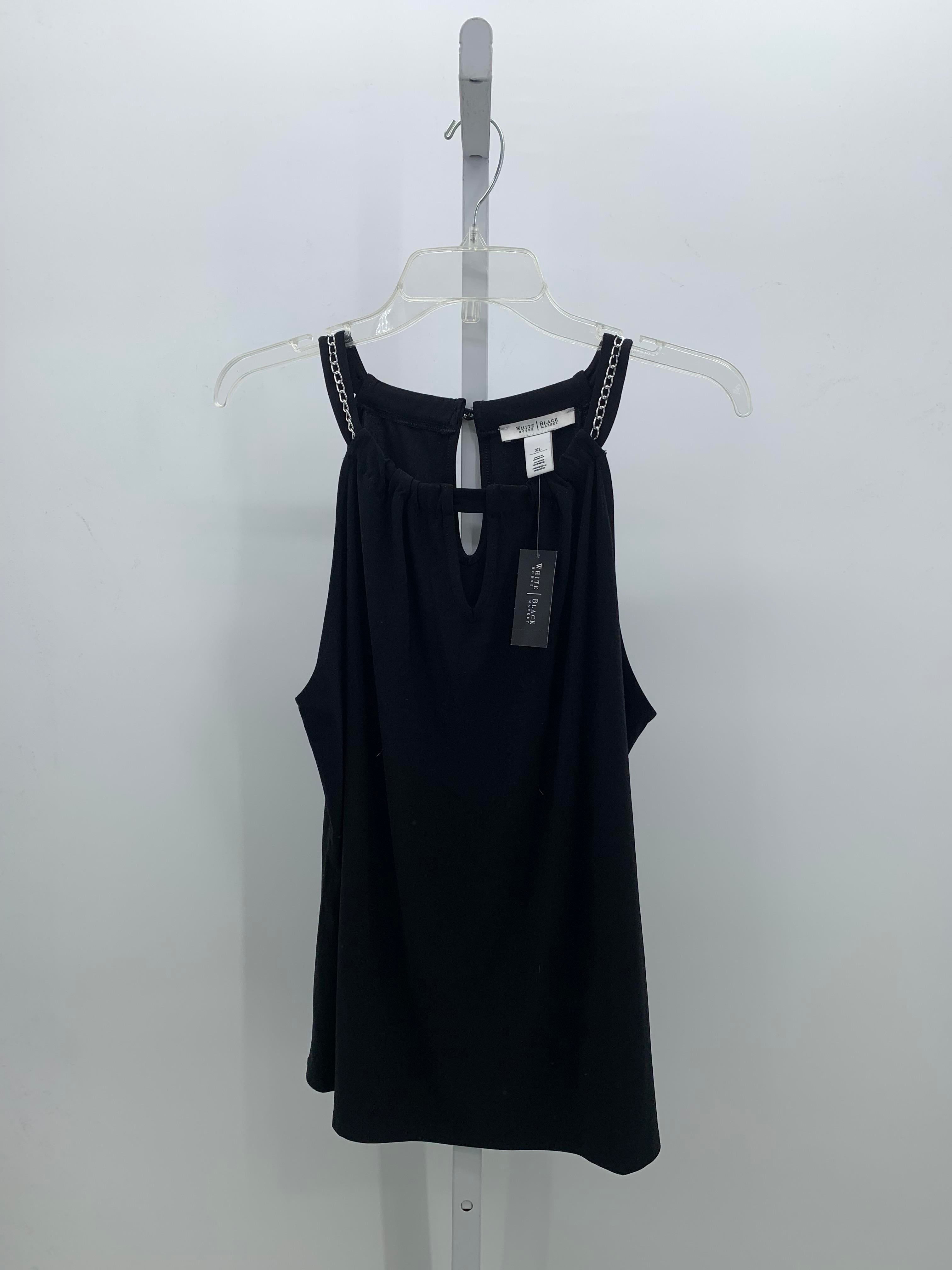 White House Black Size Extra Large Misses Sleeveless Shirt