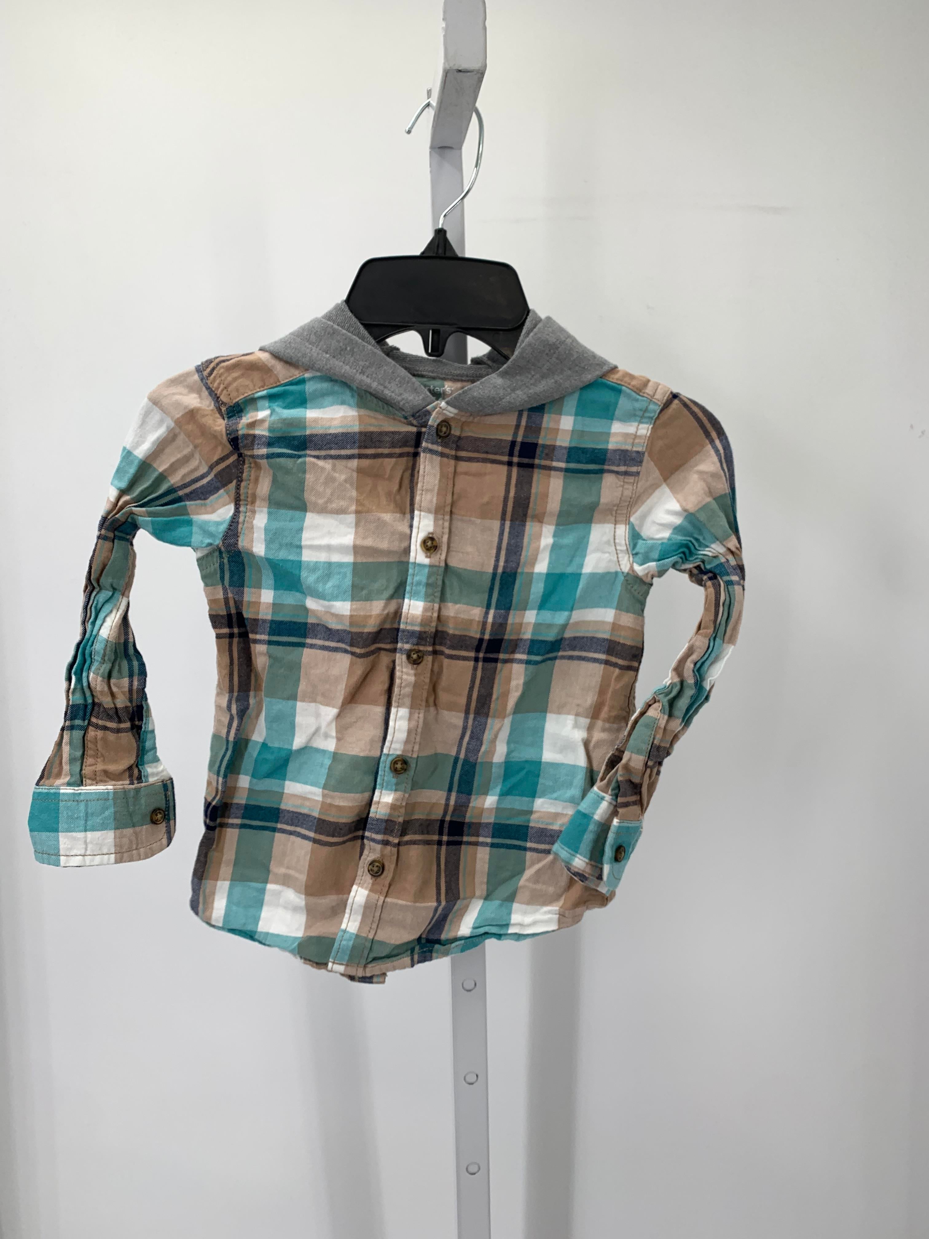 HOODED PLAID