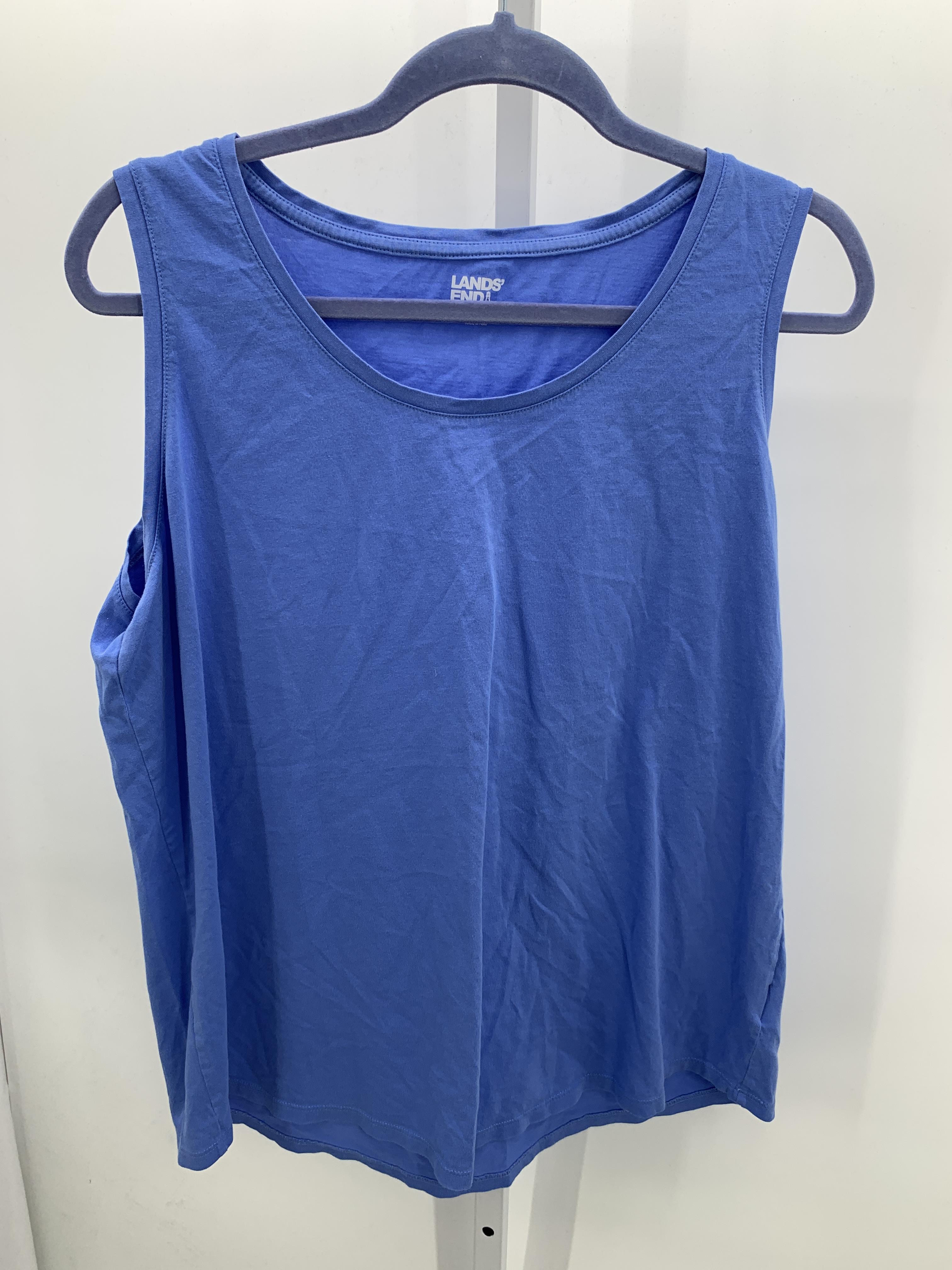 Lands End Size Large Misses Tank