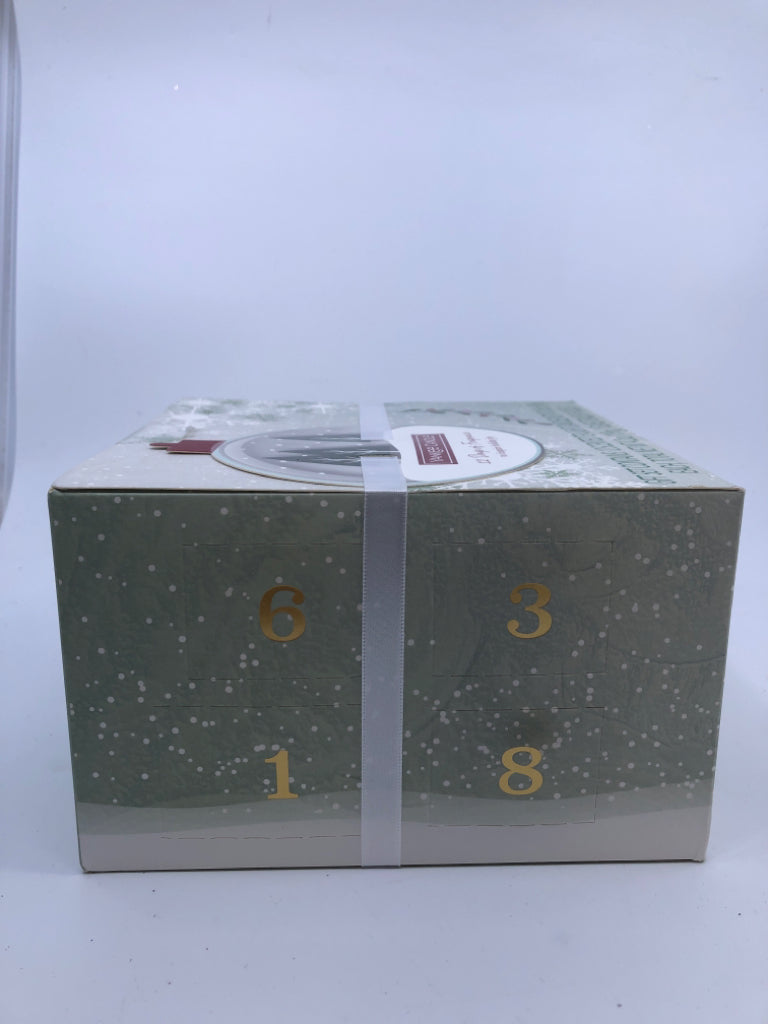 NIB 12 DAYS OF FRAGRANCE YANKEE CANDLE TEA LIGHT CANDLES.