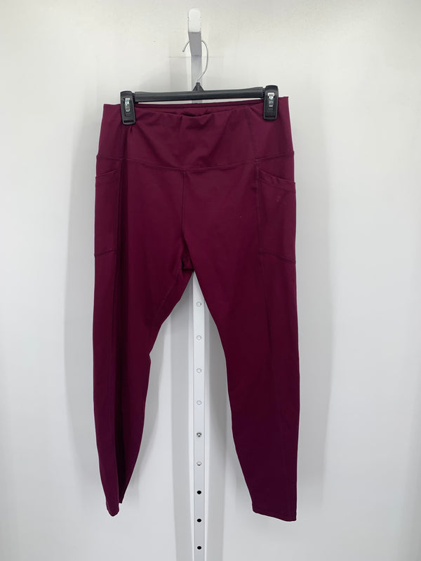 Avia Size Large Misses Leggings