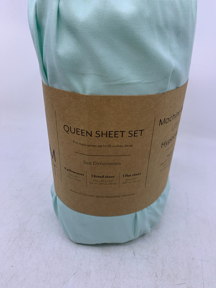 NIP AQUA ULTRA SOFT HYPOALLERGENIC SHEETS SET 6PC.