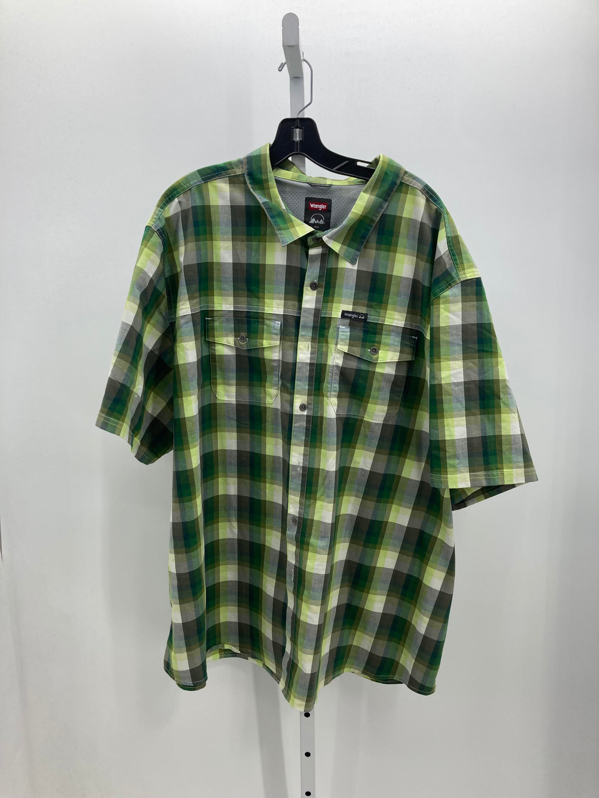 PLAID BTN DOWN