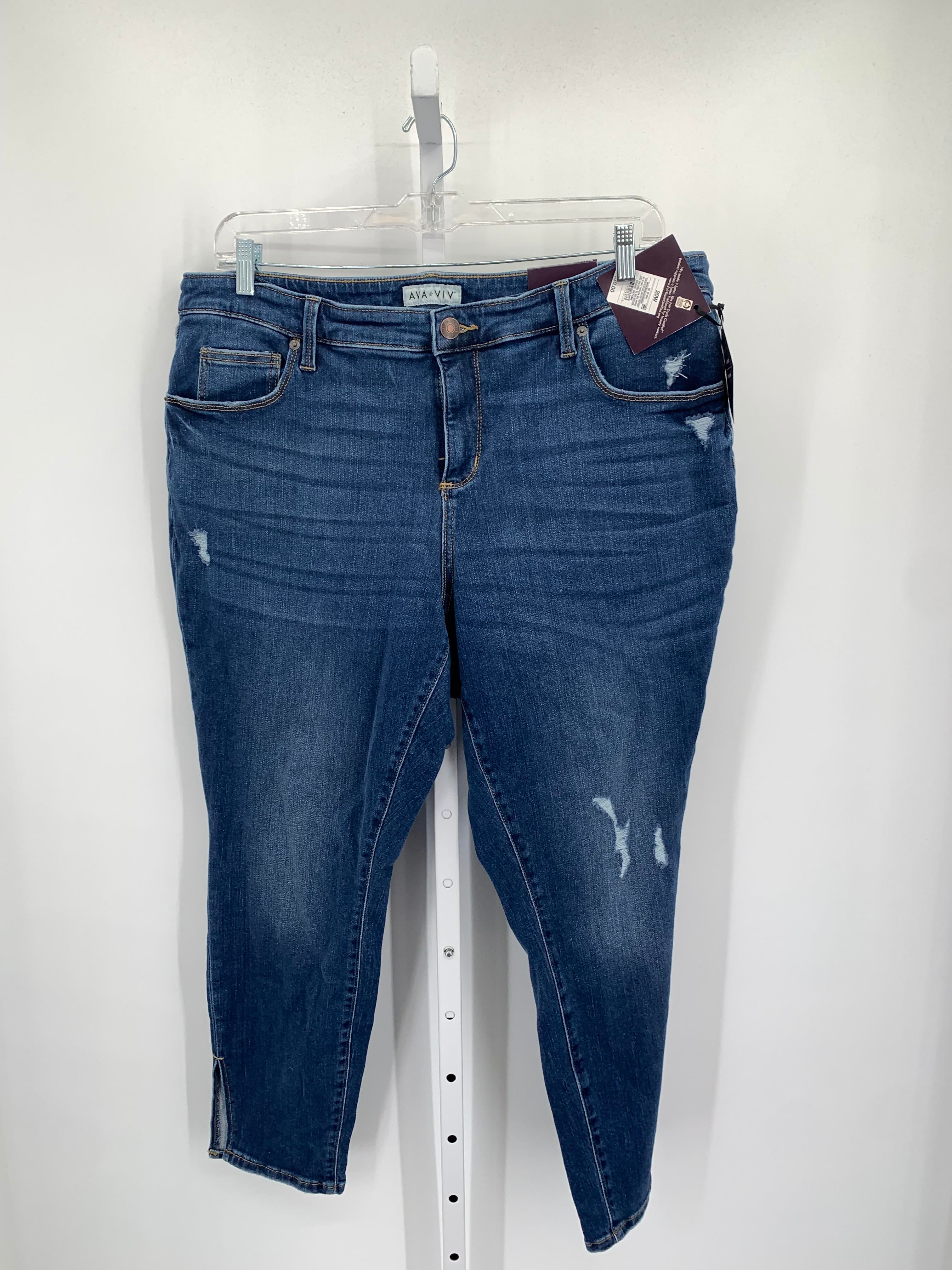 Ava & Viv Size 20 W Womens Jeans