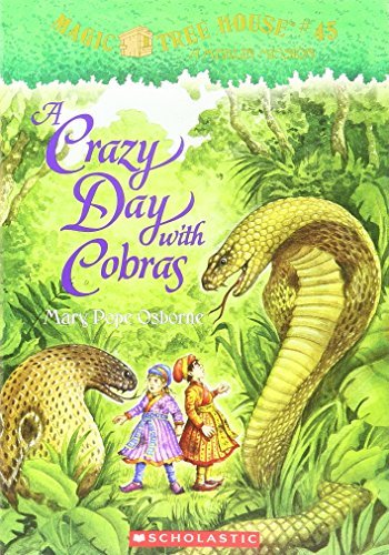 A Crazy Day with Cobras Mary Pope Osborne [Used - Fair] [Softcover] - Osborne, M