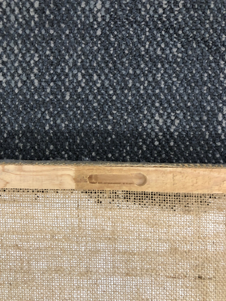 LONDON BURLAP POSTCARD WALL HANGING.