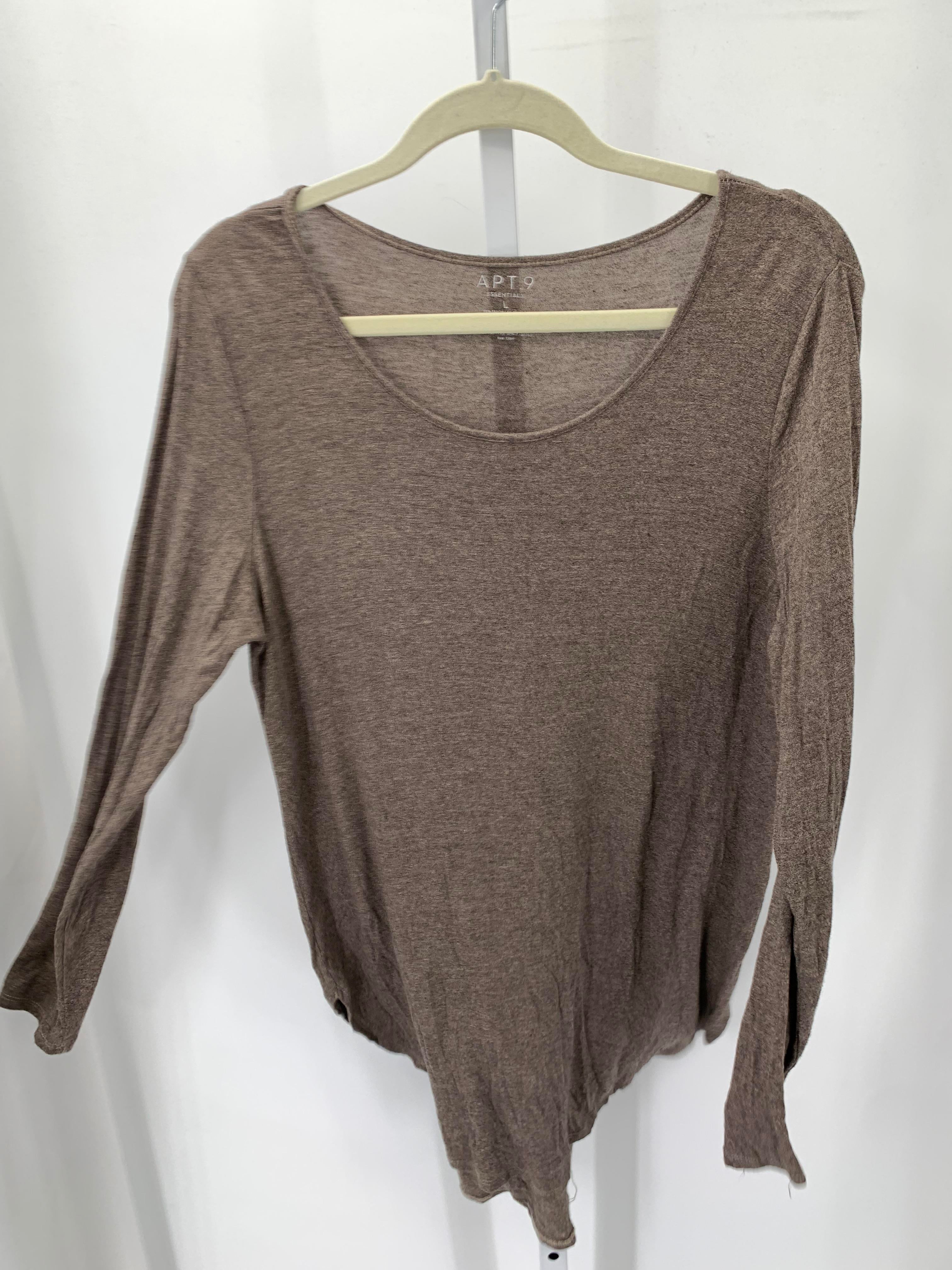 Apt. 9 Size Large Misses Long Sleeve Shirt