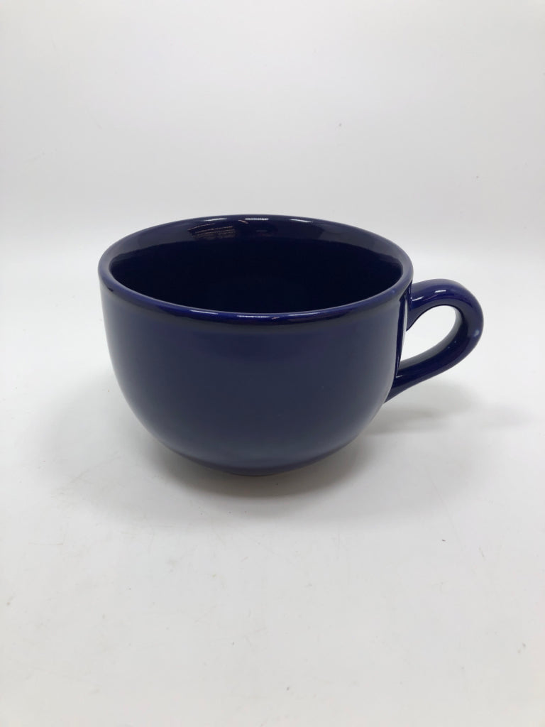 LG DRK BLUE MUG.